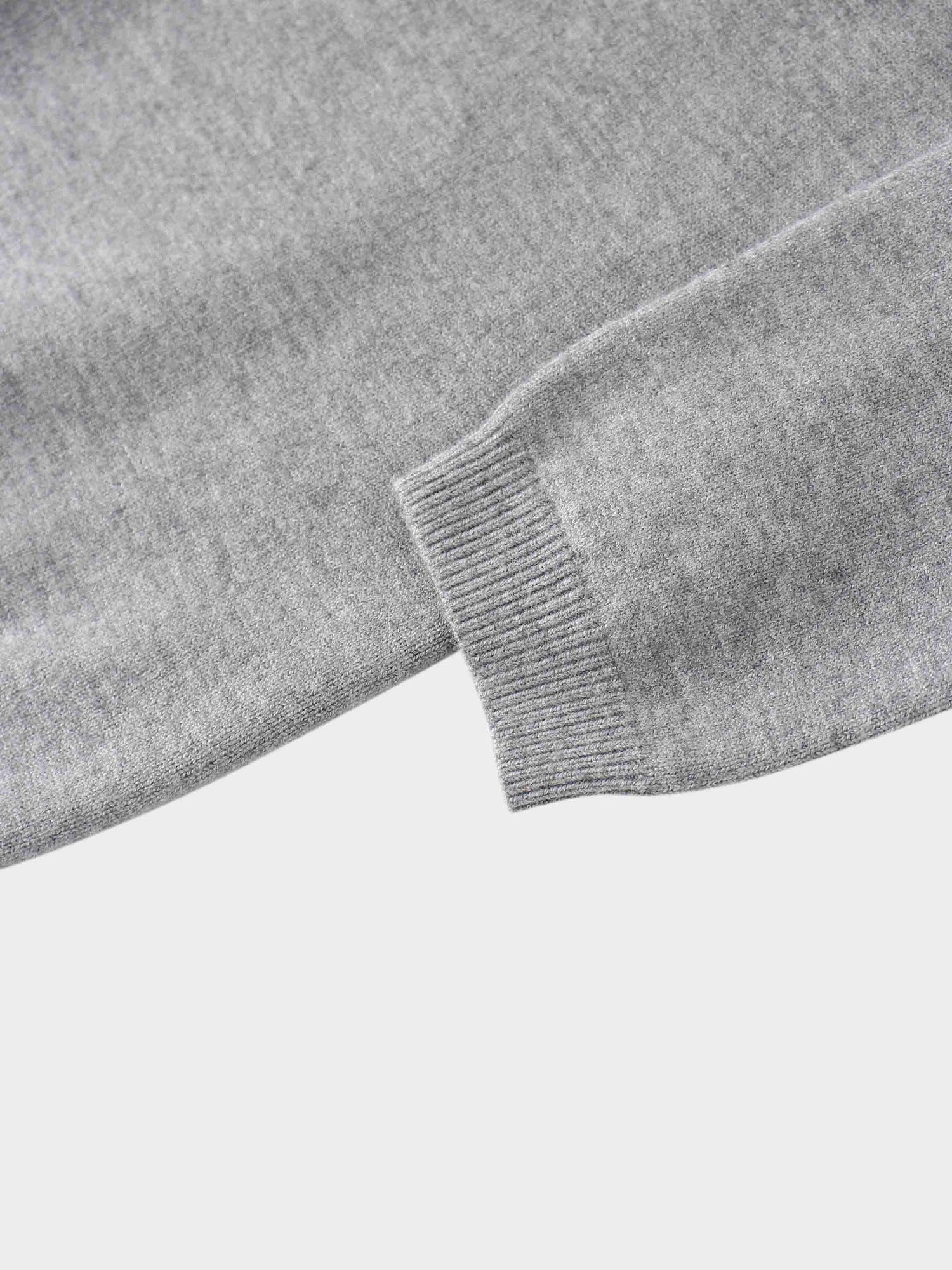 Embellished Crew Sweater-Grey