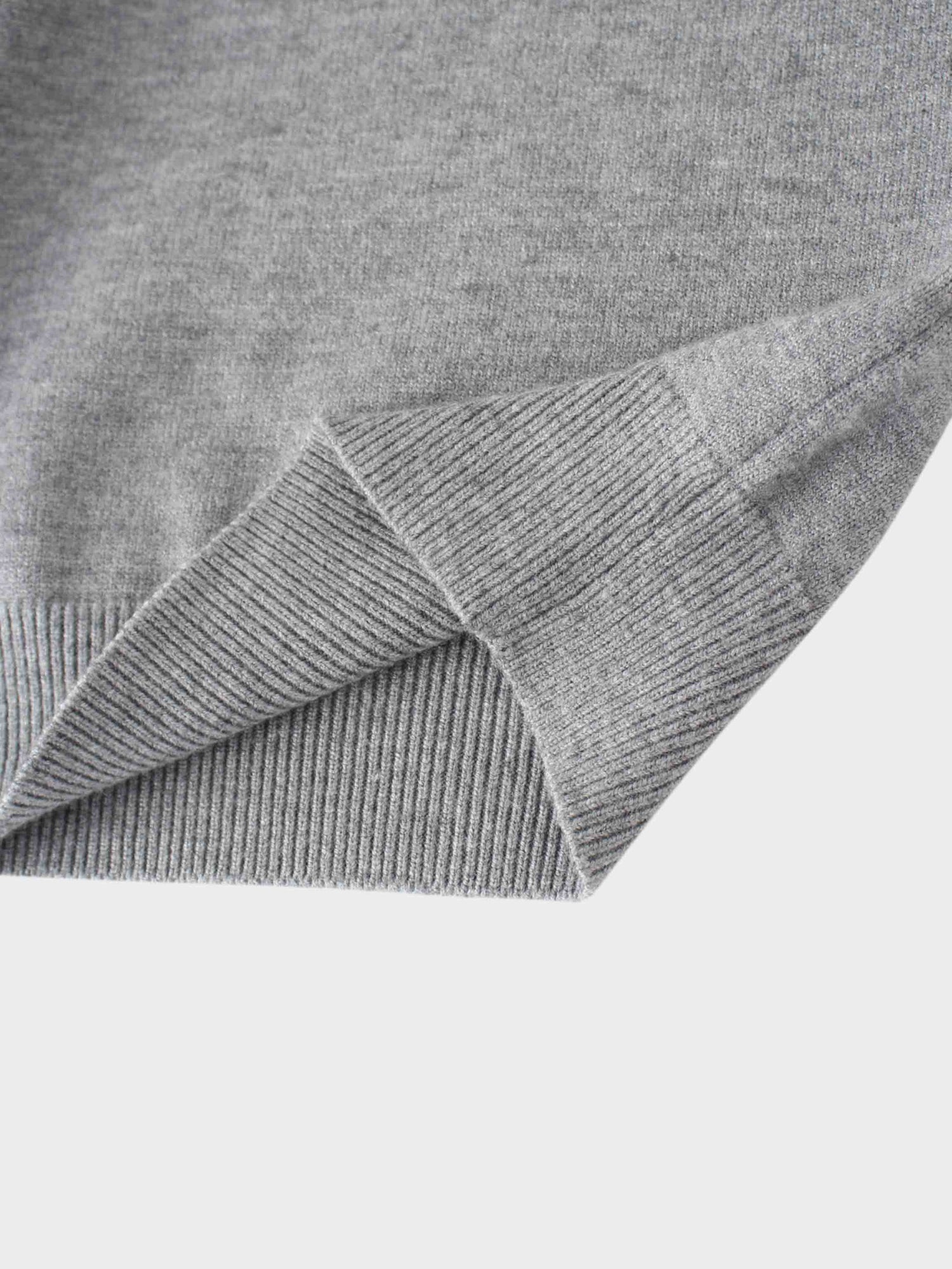 Embellished Crew Sweater-Grey