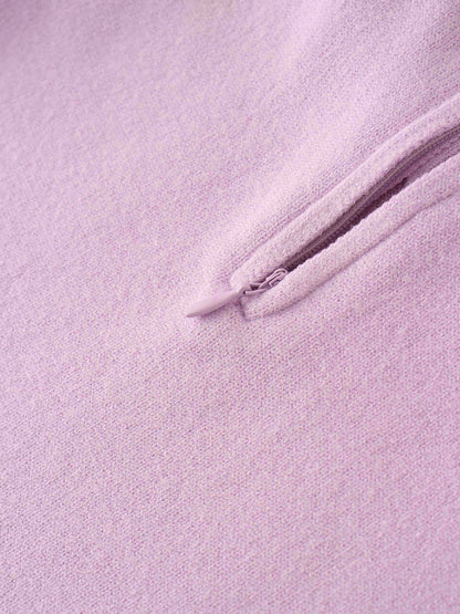 Embellished Crew Sweater-Lilac