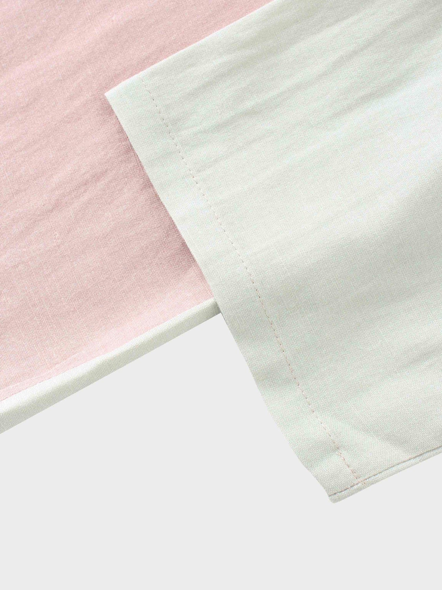 Linen Blend Crop Swing Top-Color Block