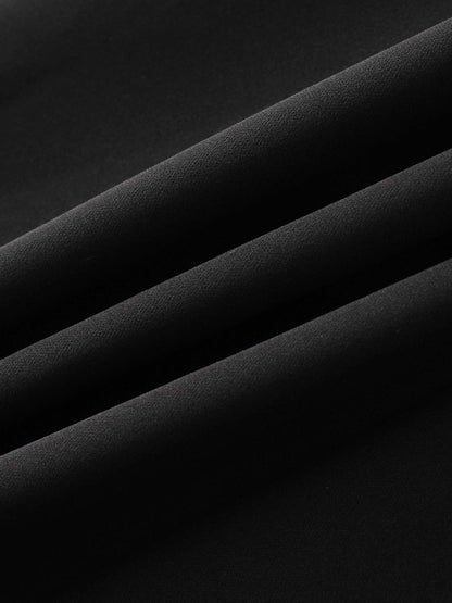 The Celina Pleat Skirt-Black