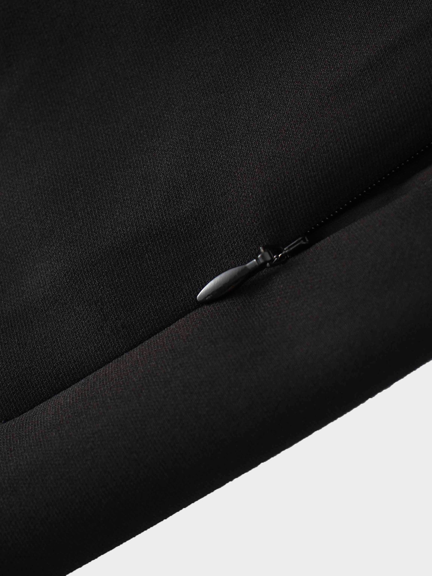Side Ruffle Skirt-Black