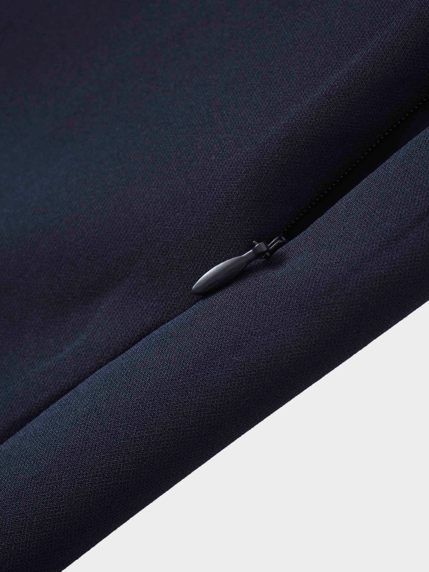 Side Ruffle Skirt-Navy