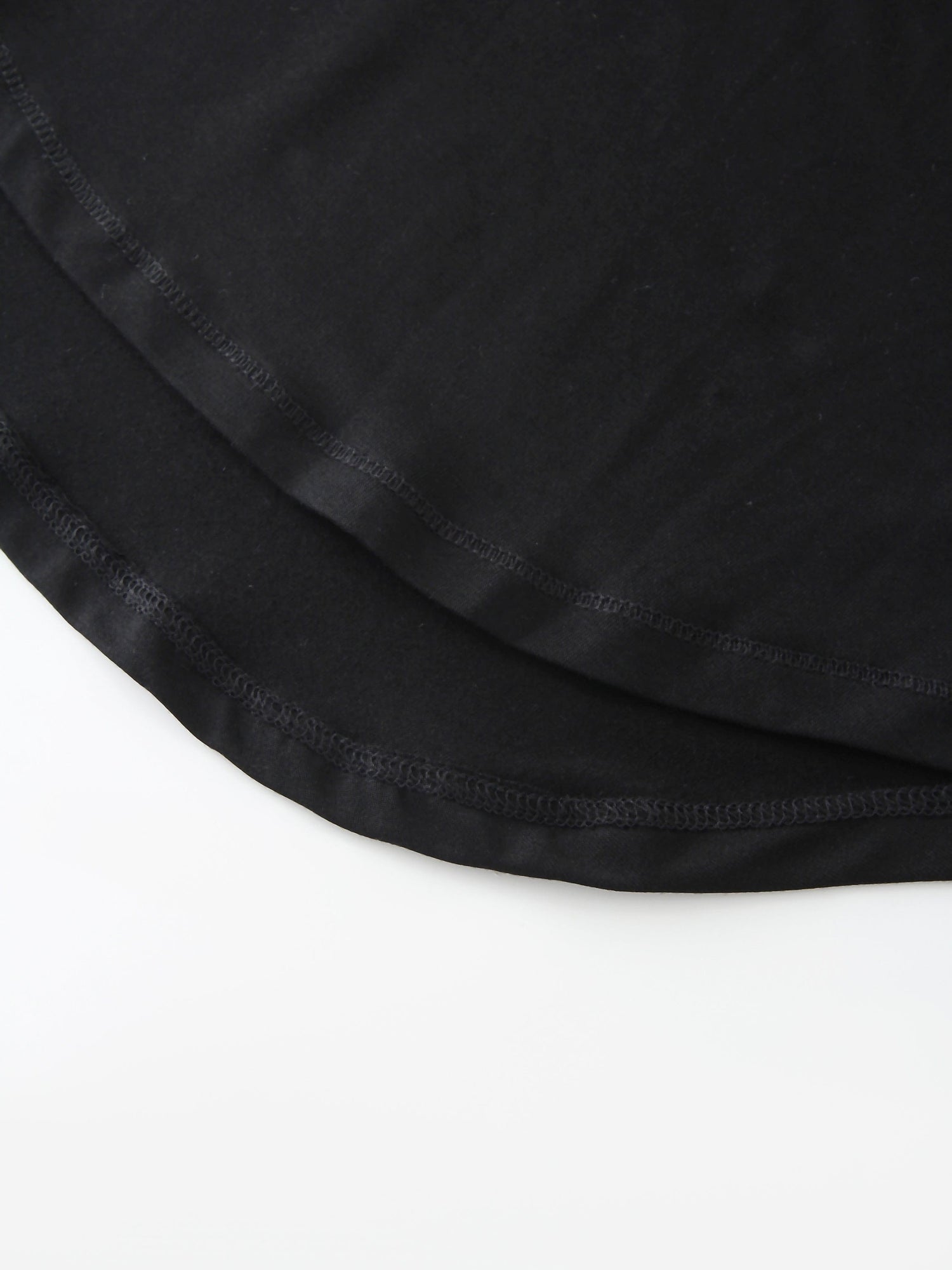 SWING TEE (3Q)-BLACK