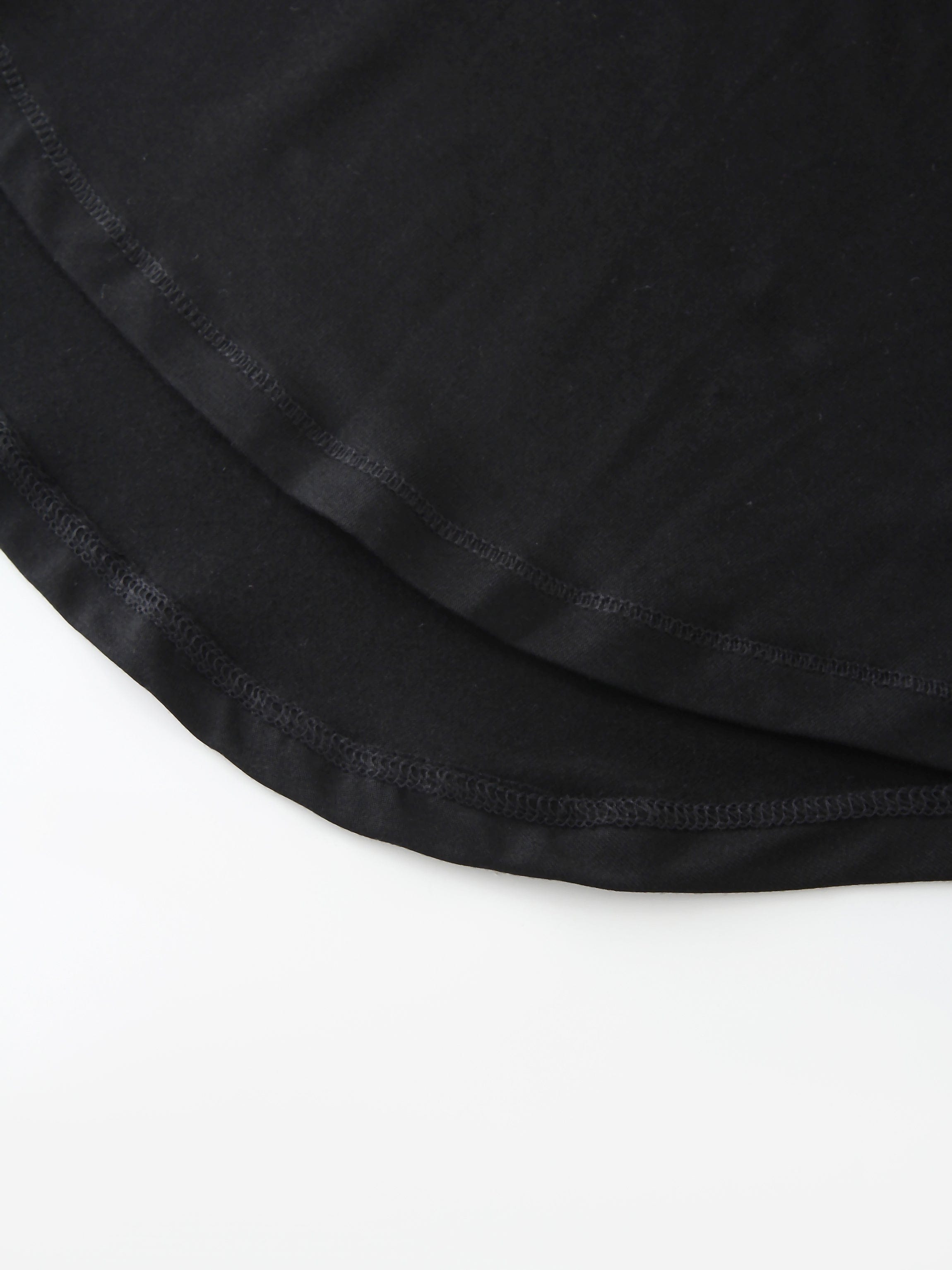 SWING TEE (3Q)-BLACK