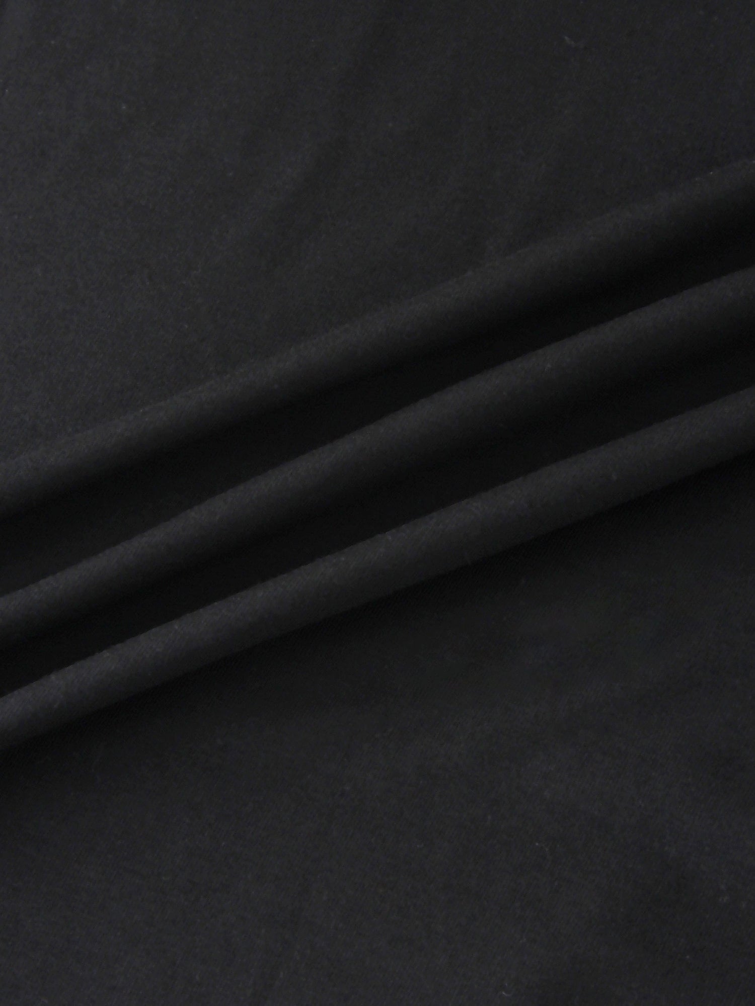 SWING TEE (3Q)-BLACK