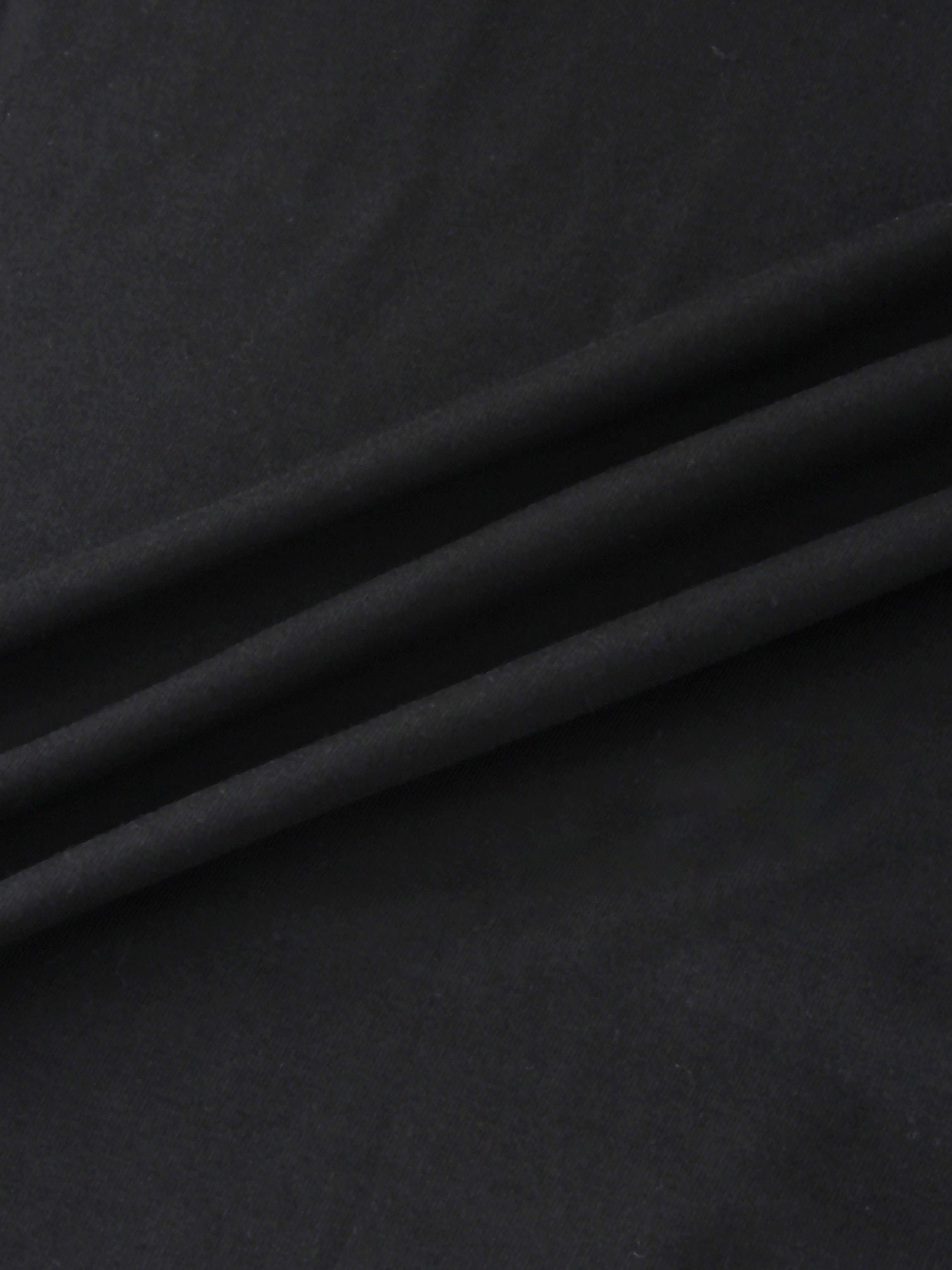 SWING TEE (3Q)-BLACK