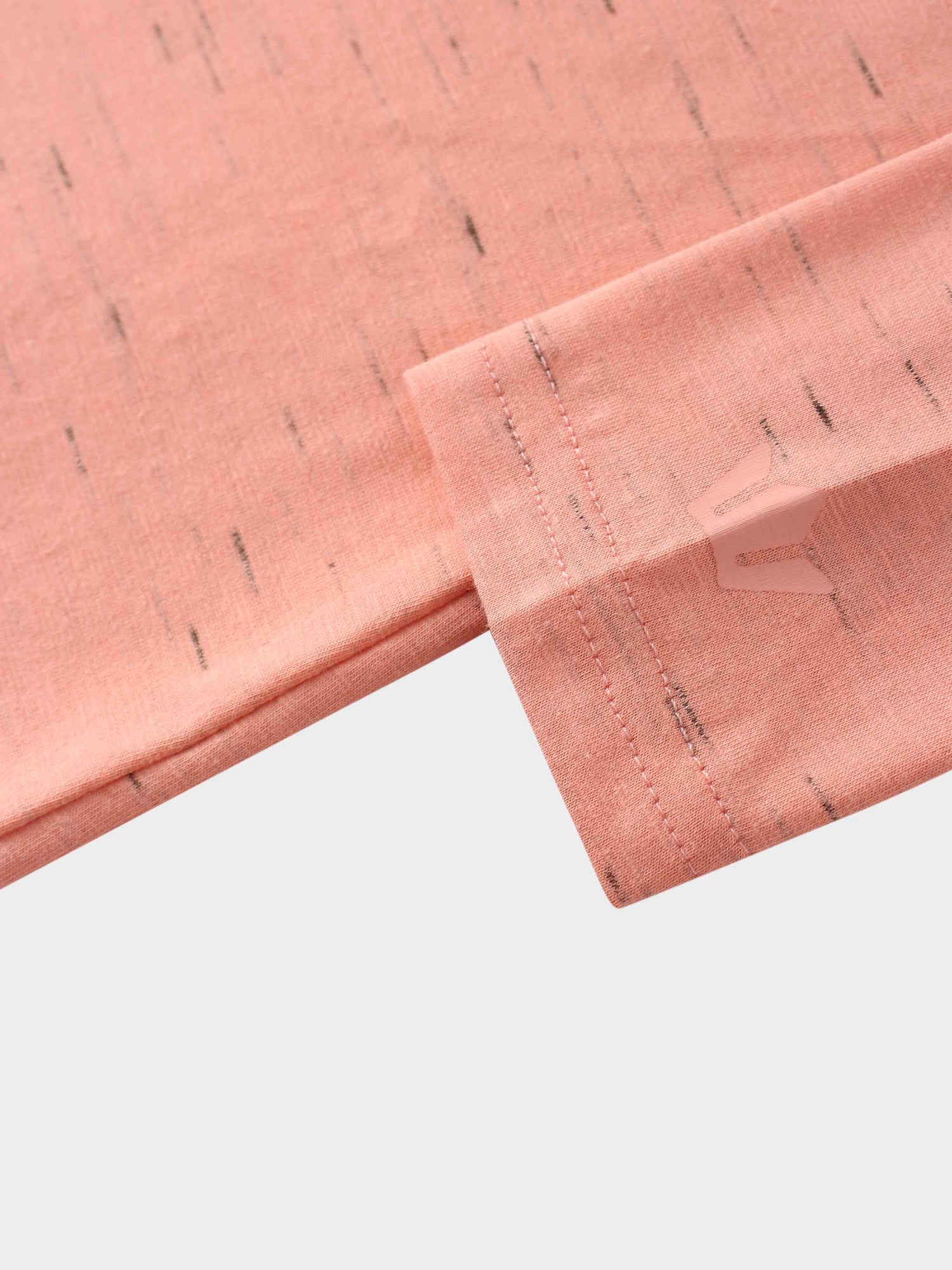 Spaced Dyed Tee-Coral