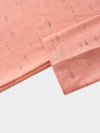 Spaced Dyed Tee-Coral