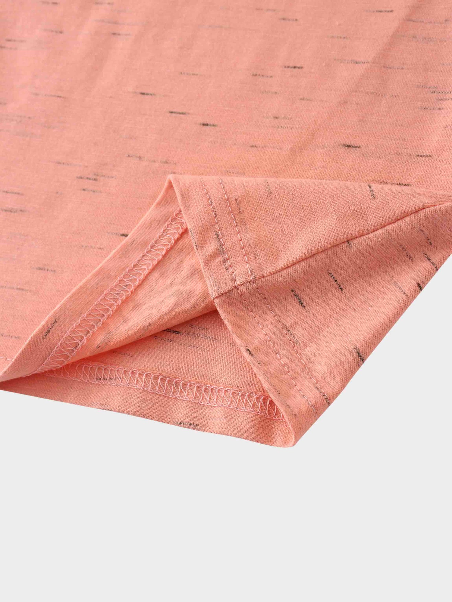 Spaced Dyed Tee-Coral