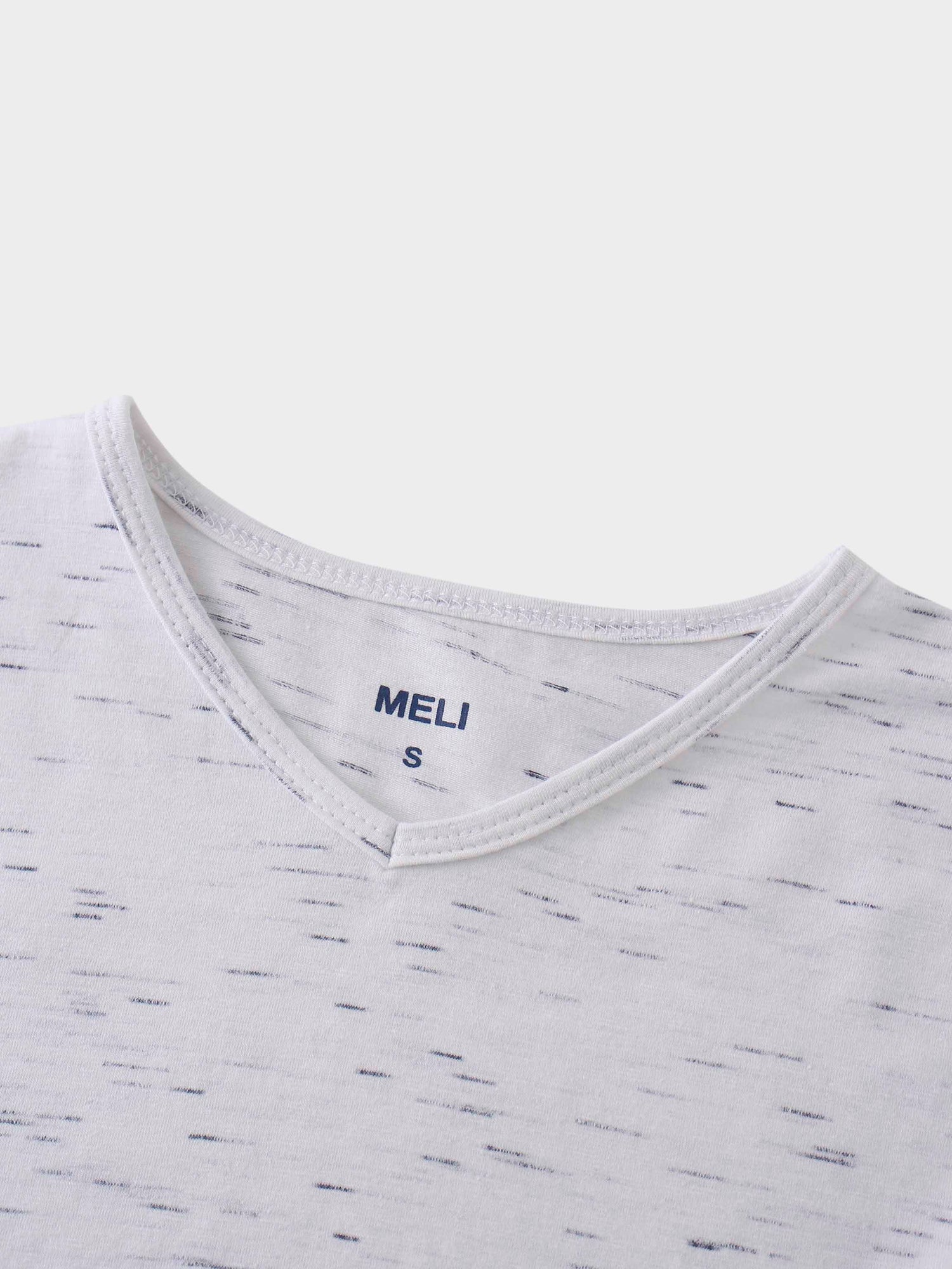 Spaced Dyed Tee-White