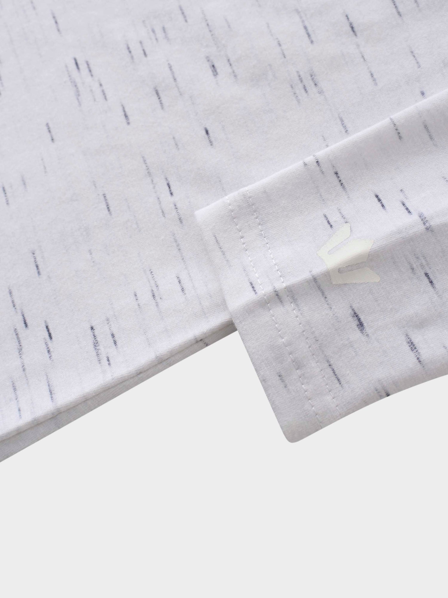 Spaced Dyed Tee-White