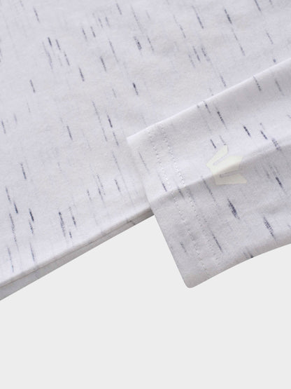Spaced Dyed Tee-White