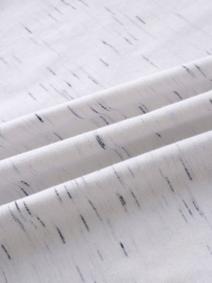 Spaced Dyed Tee-White