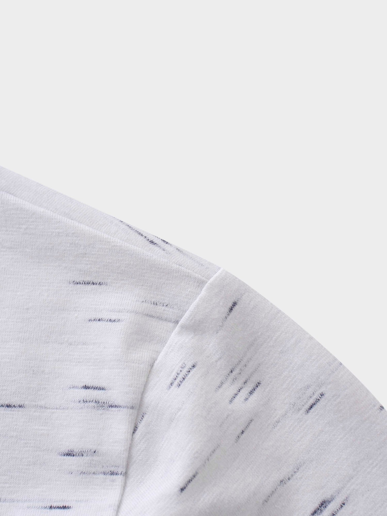 Spaced Dyed Tee-White