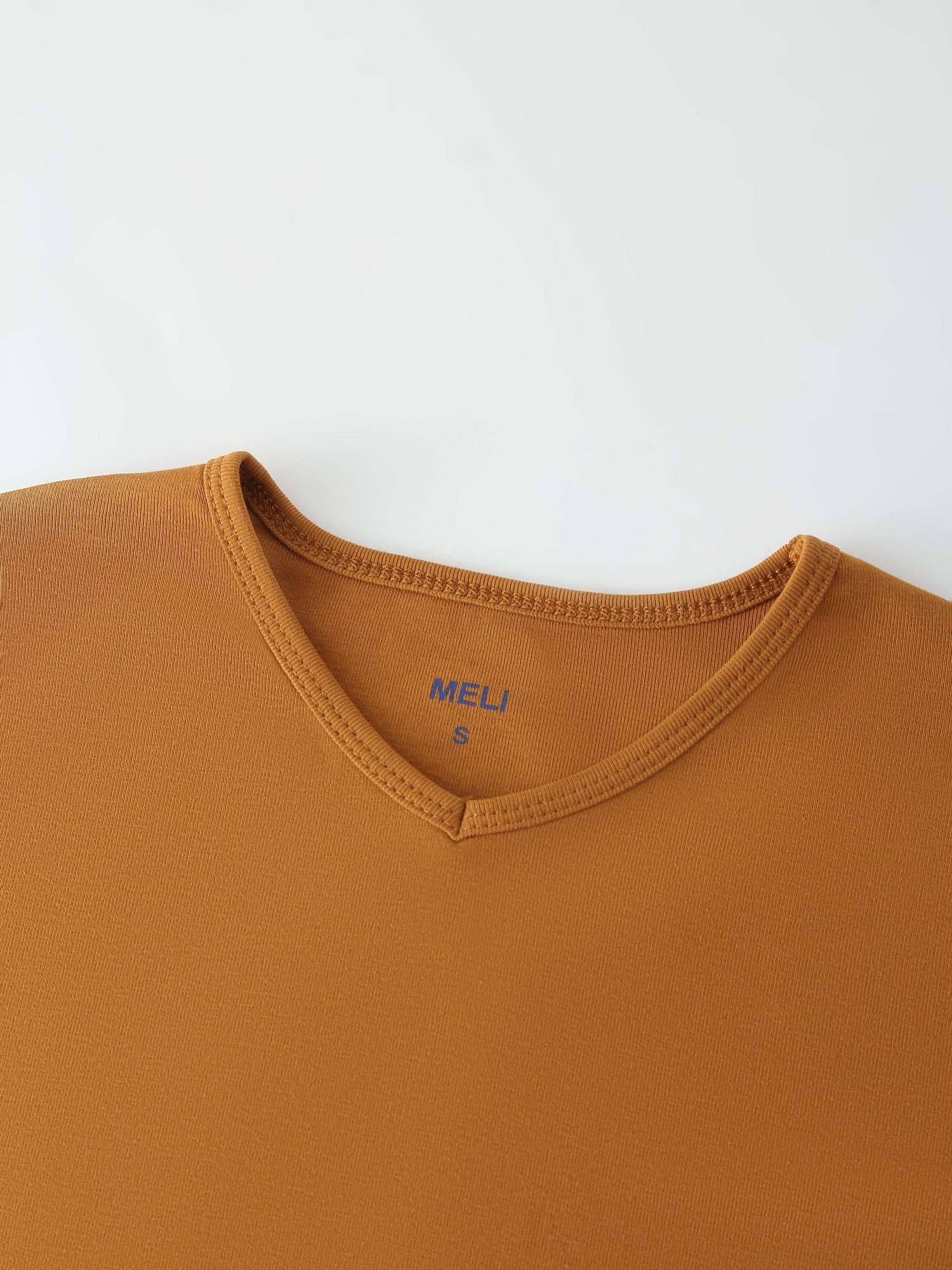 Basic High V Tee LS-Sand