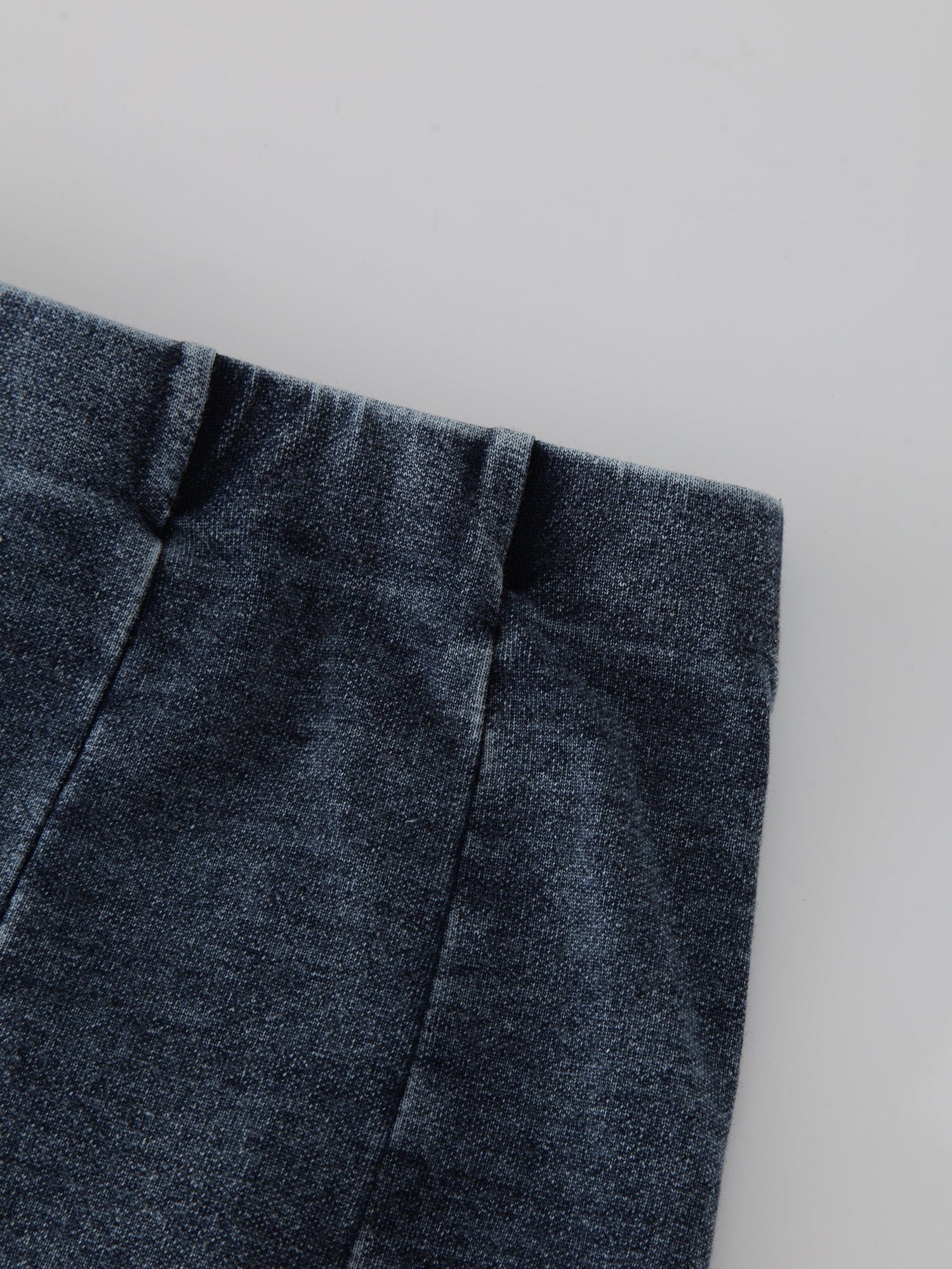 Jersey Paneled Skirt 37"-Blue
