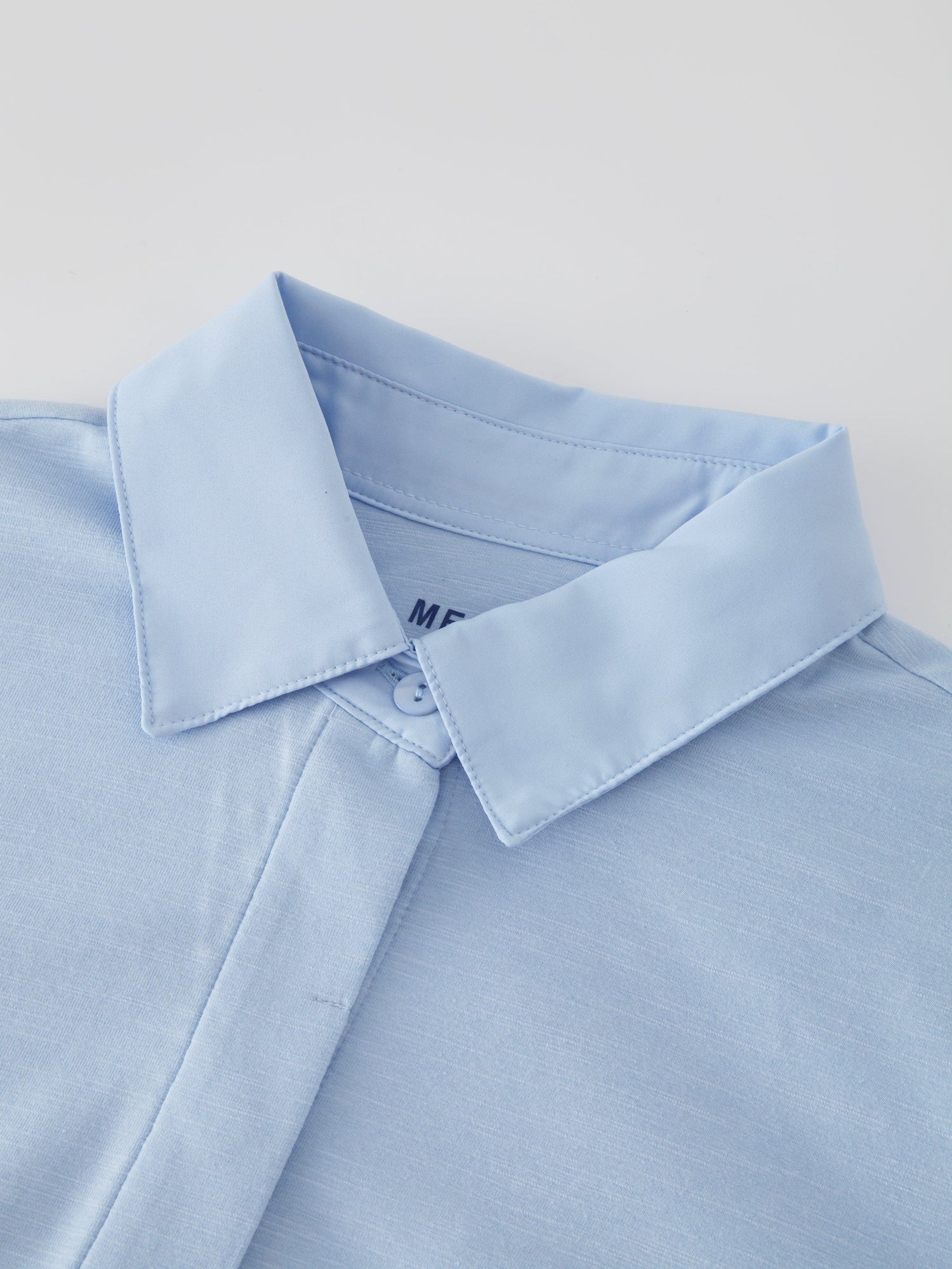 T-Shirt Blouse-Light Blue