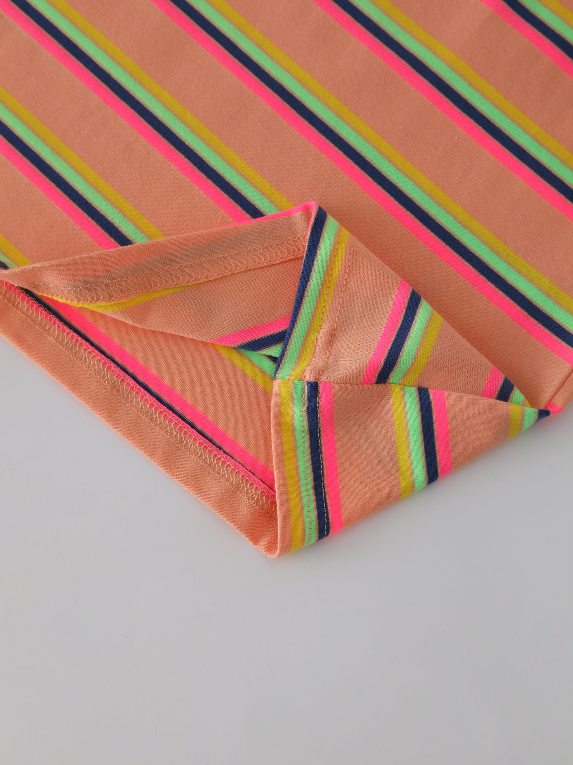 Neon Stripe Crew-Multi Color