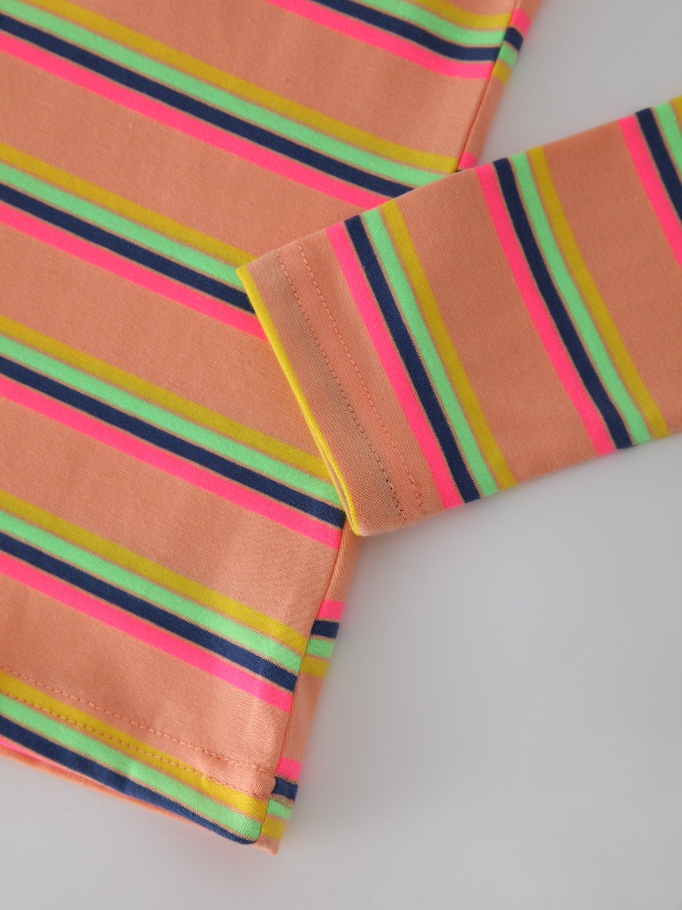 Neon Stripe Crew-Multi Color