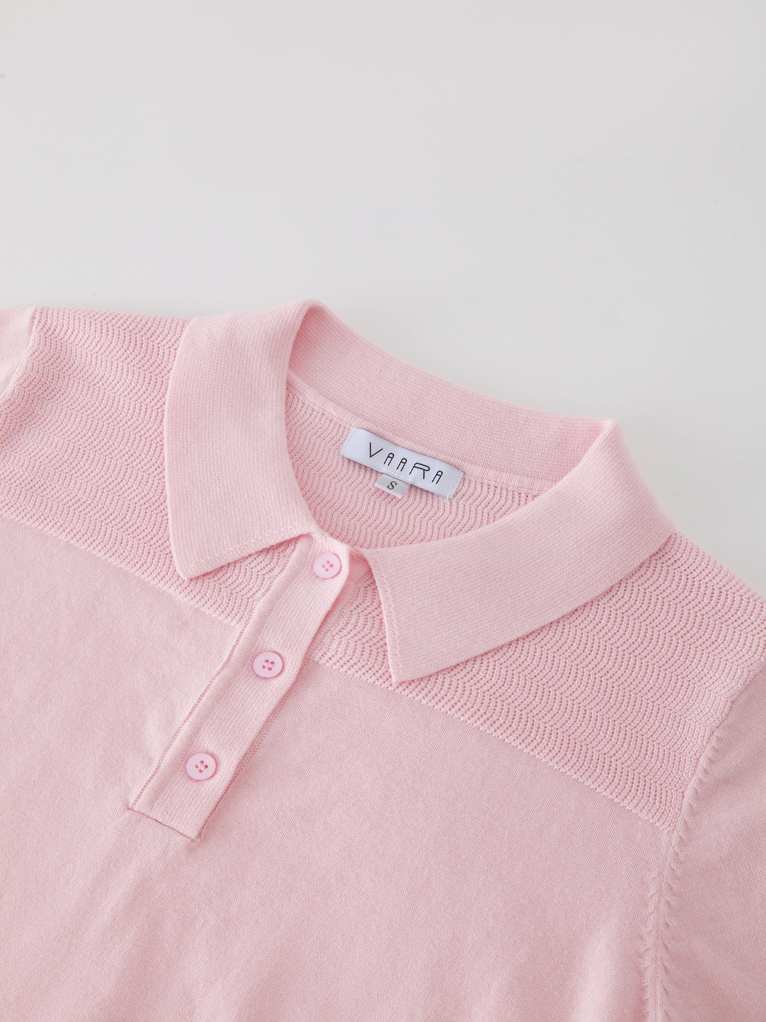 Mesh Top Sweater-Light Pink
