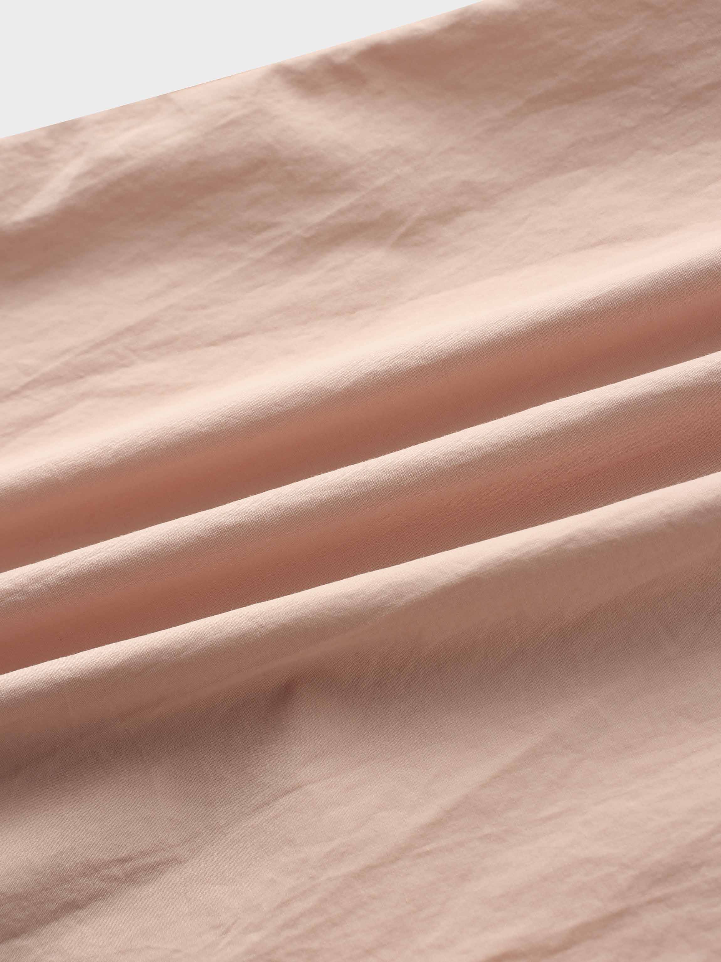 Asymmetrical Ruffle Blouse-Rose Pink