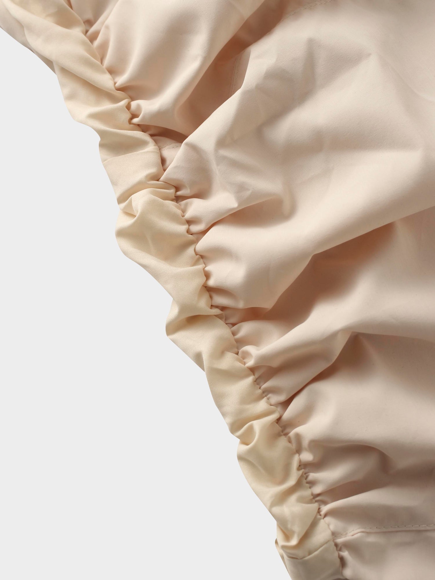 Taffeta Bubble Jumper-Vanilla