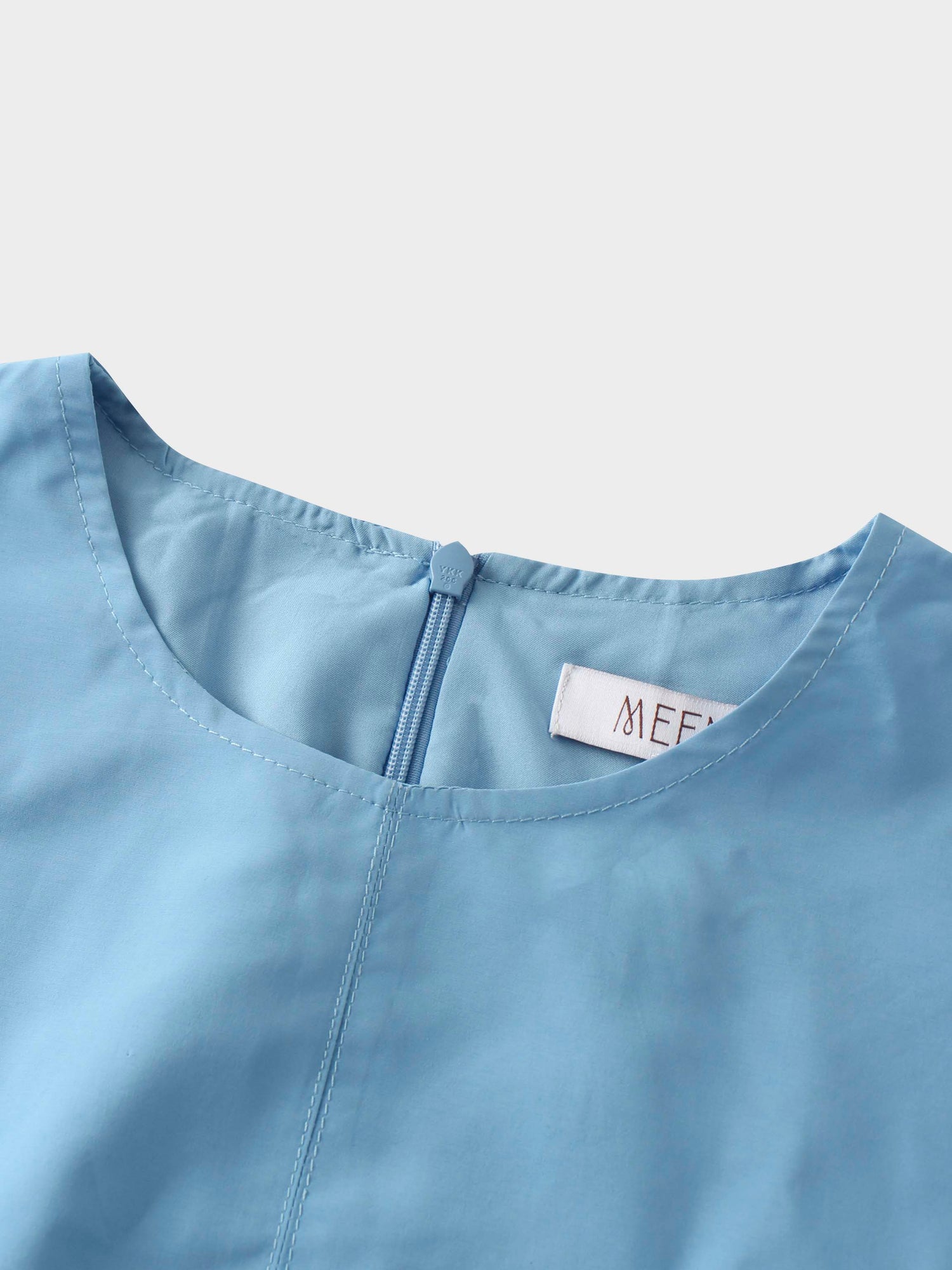 Taffeta Bubble Jumper-Sky Blue