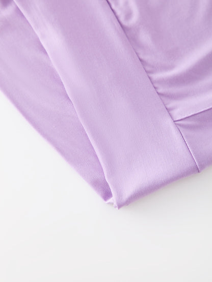 ZIP UP HOODIE-LAVENDER