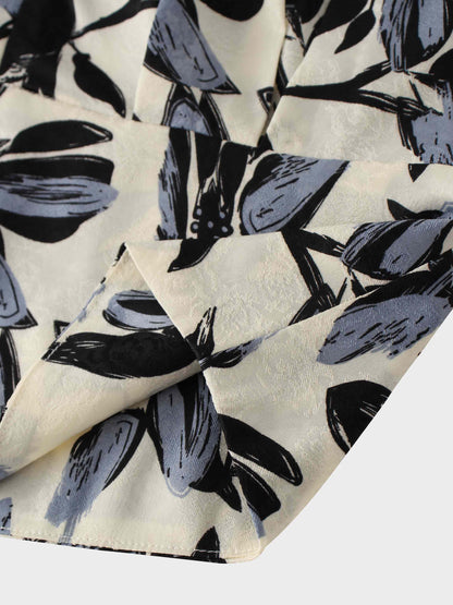 Vintage Blouson Top-Floral
