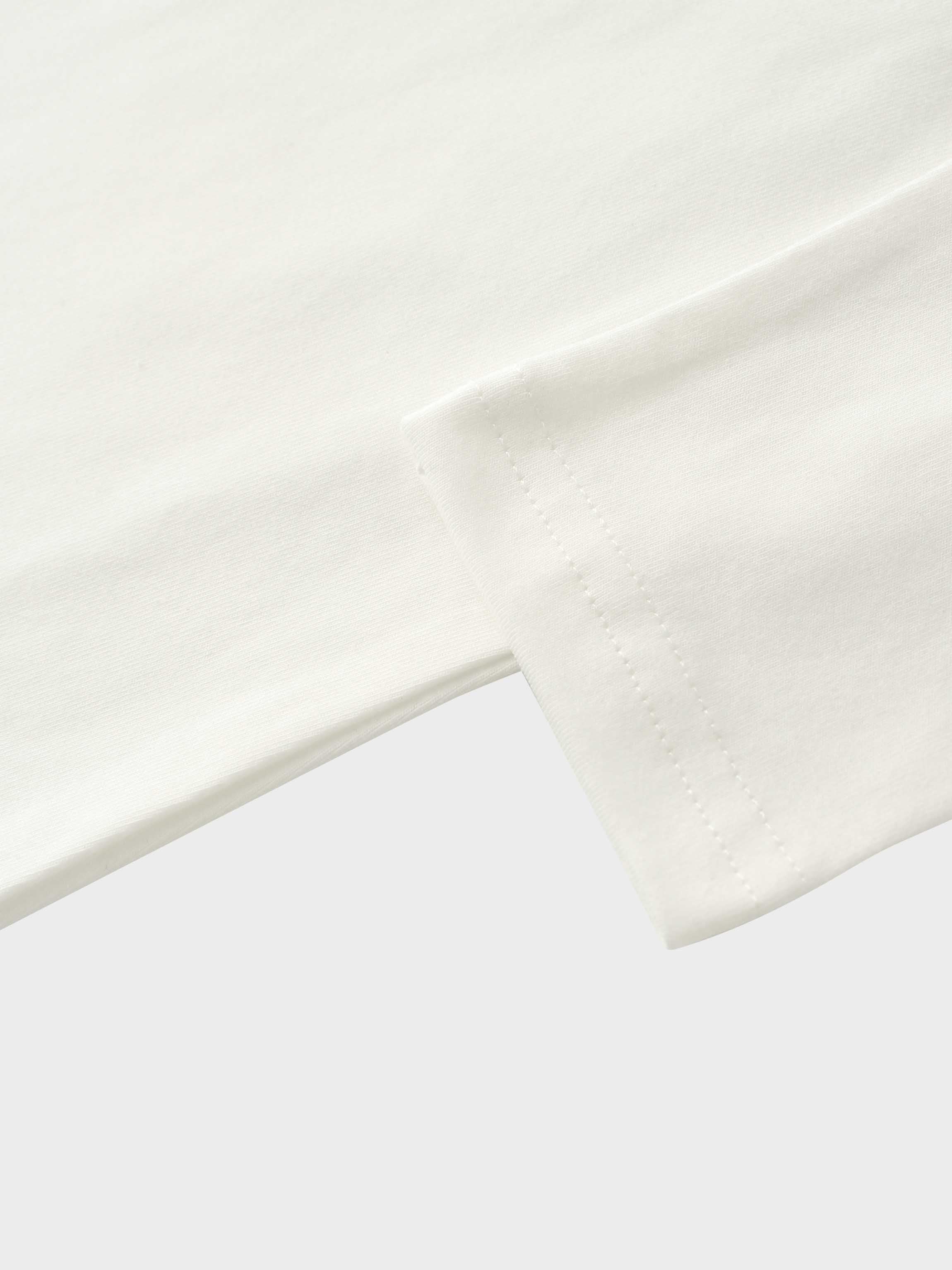 Pleat Front Button Down Dress-White