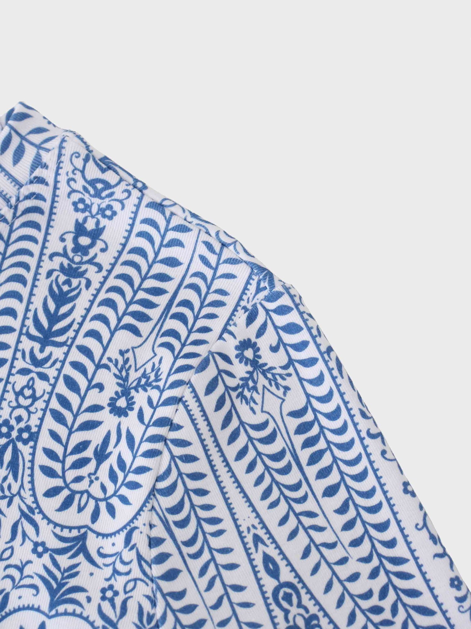 Basic Printed T-shirt-Damask Paisley