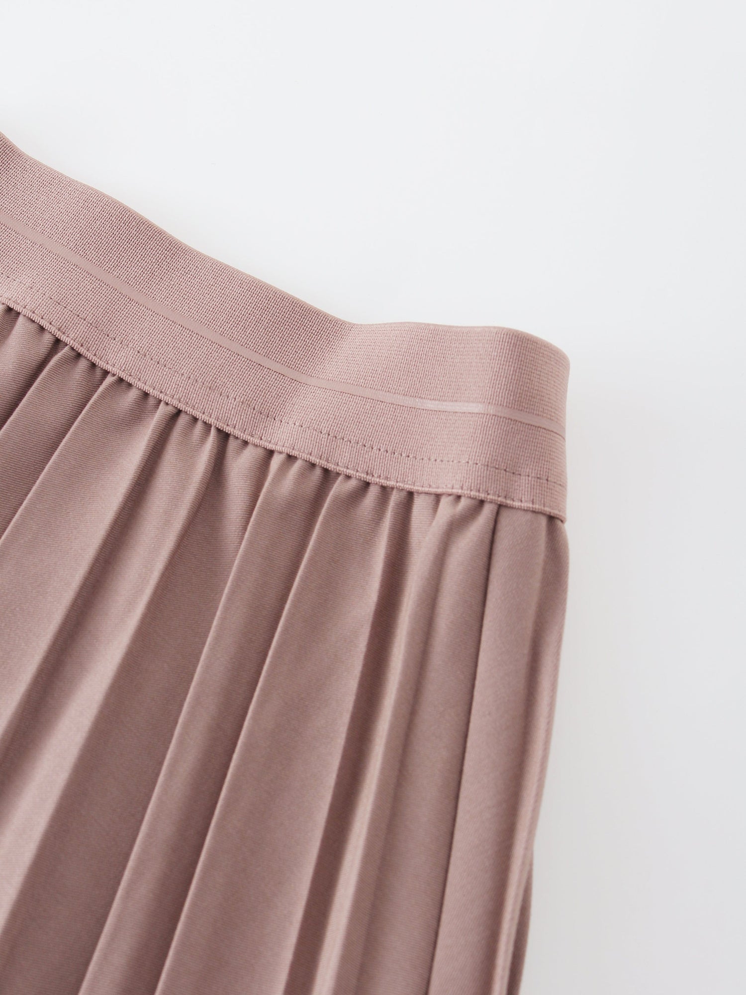 PLEATED SKIRT 37&quot;-LILAC