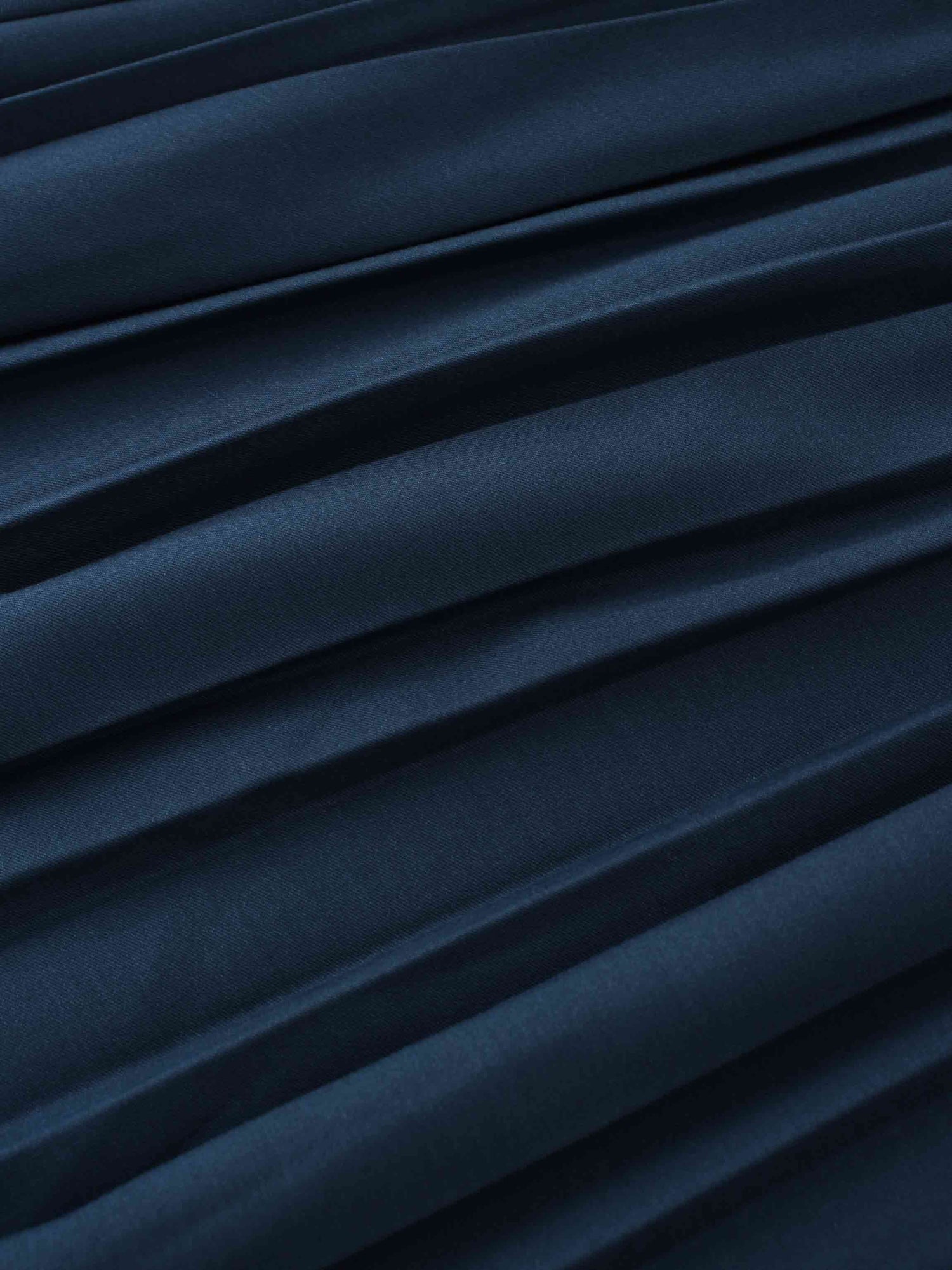 Pleated Skirt 35"-Mallard Blue
