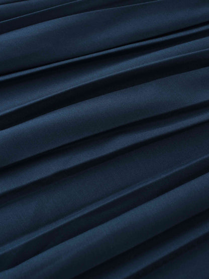 Pleated Skirt 35"-Mallard Blue