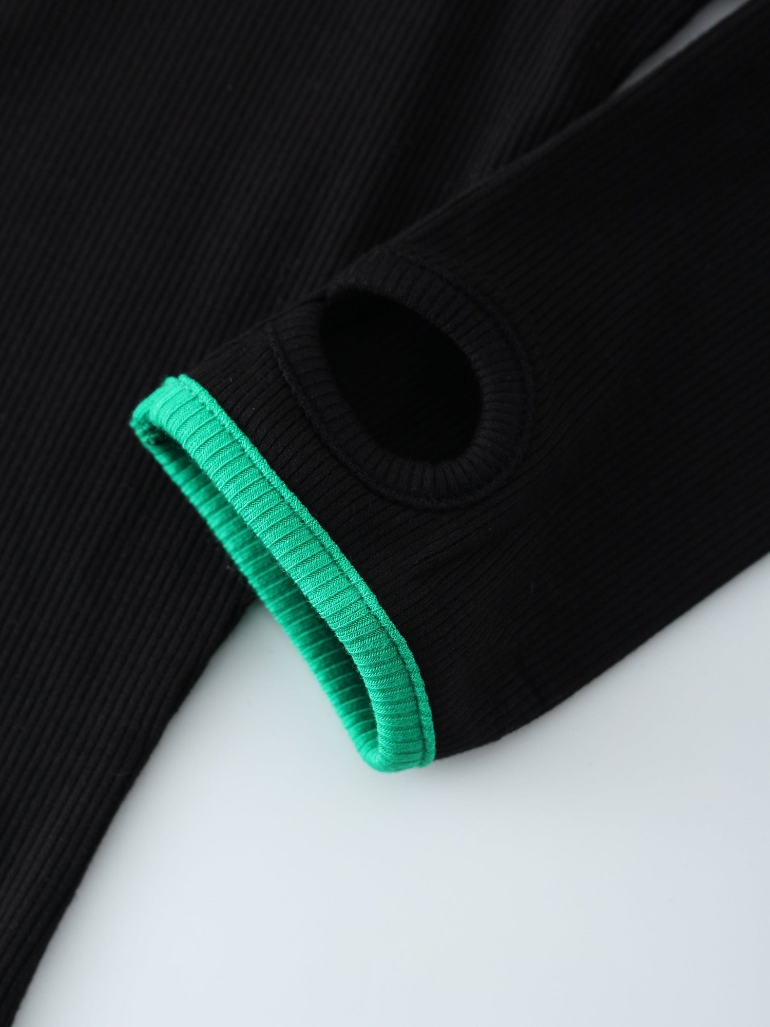 X BANDED SHIRT-BLACK/GREEN