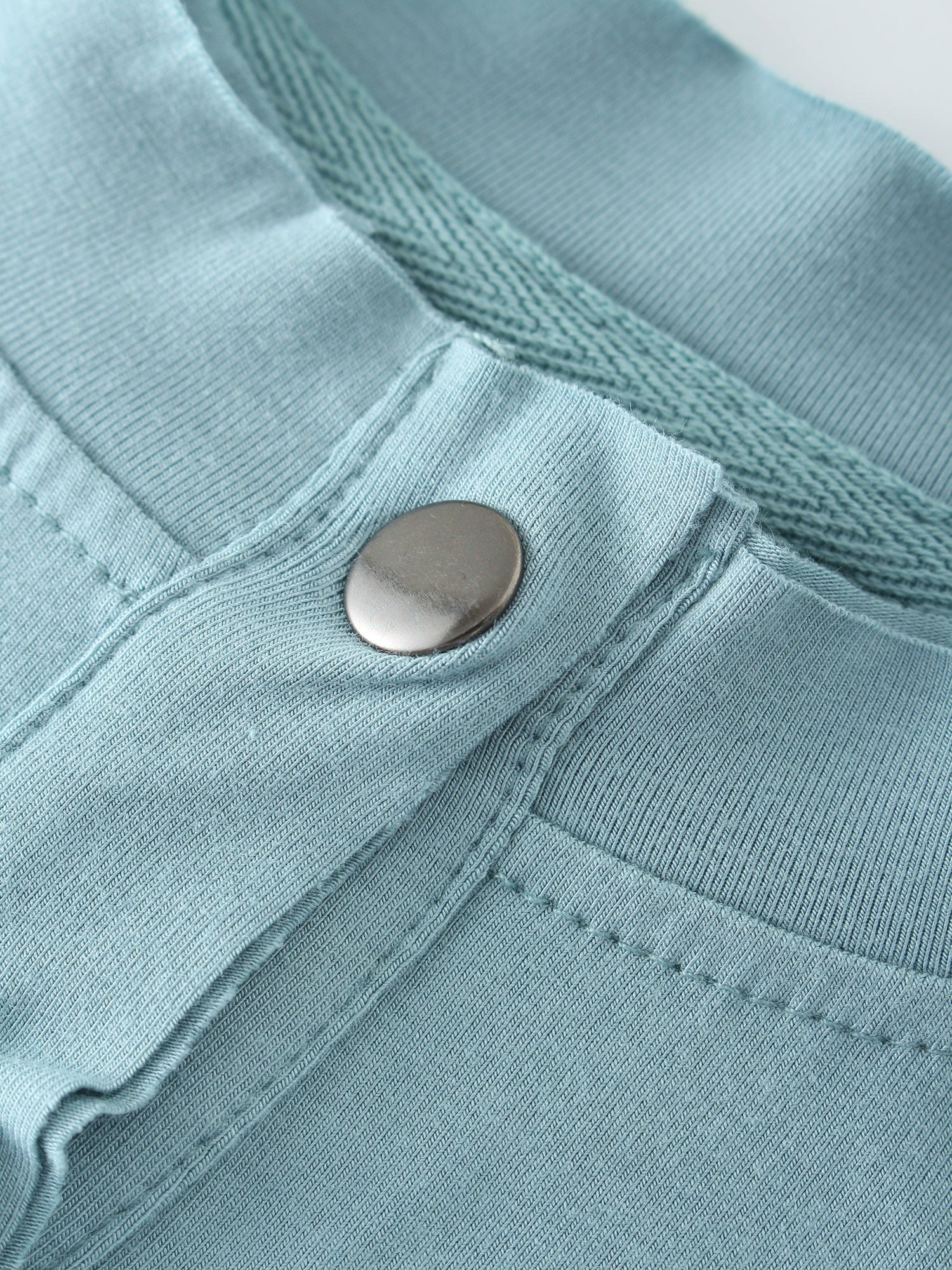 POCKET TEE-AQUA