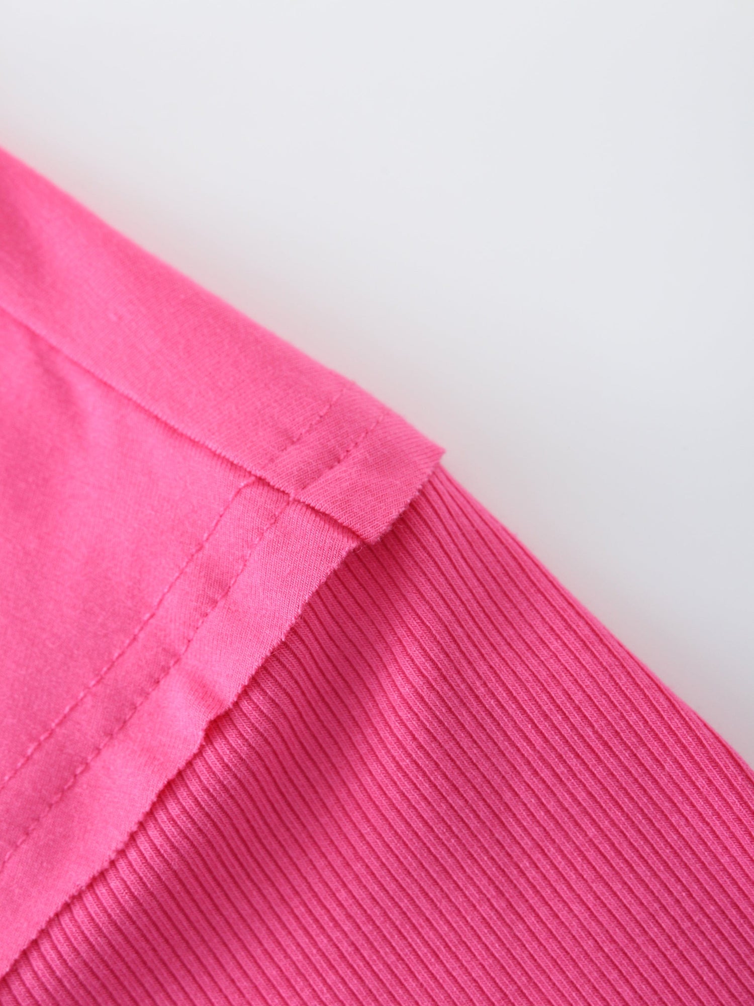 POCKET TEE-HOT PINK