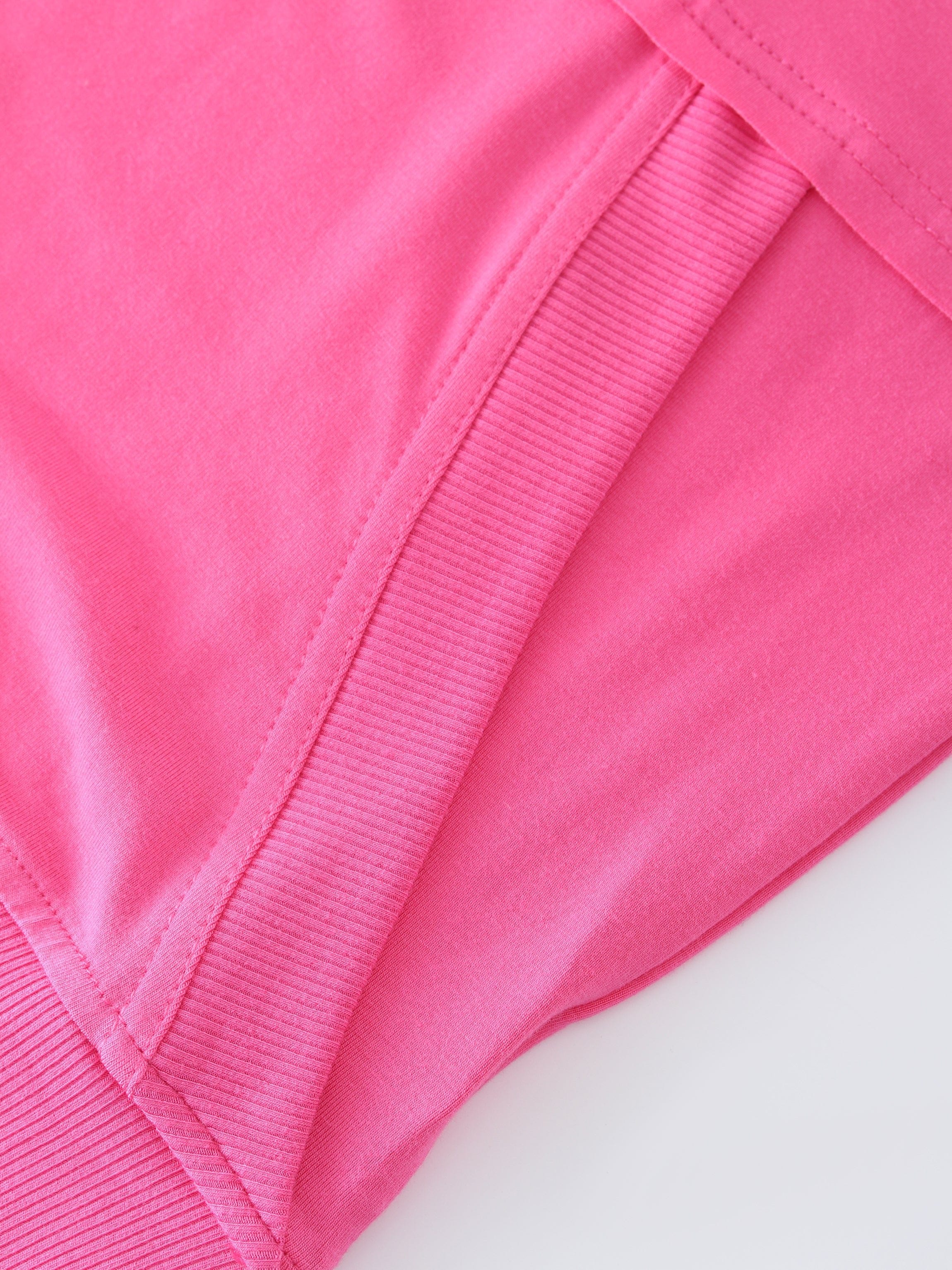 POCKET TEE-HOT PINK