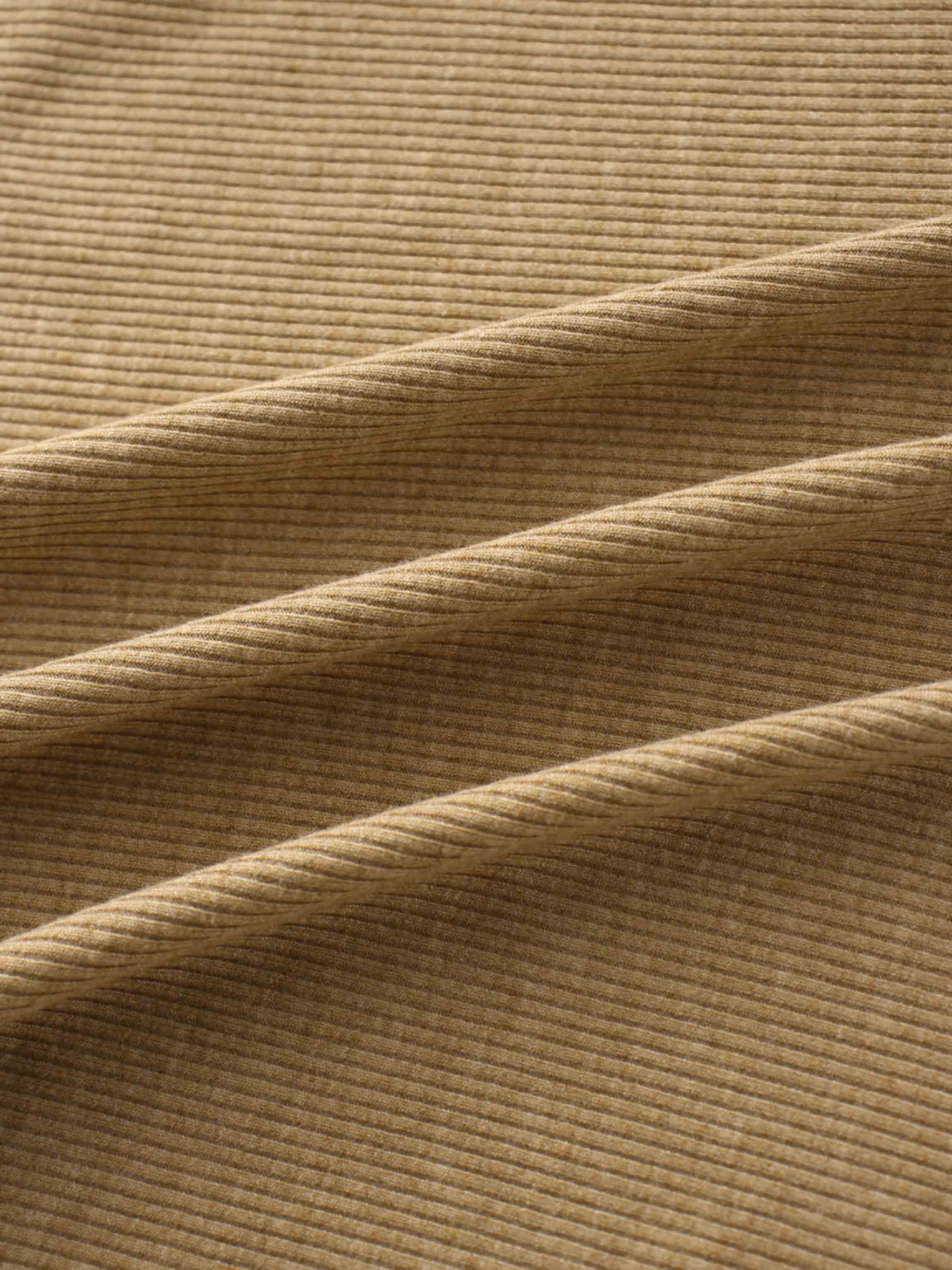 Ribbed Crop Bow Cardigan-Heathered Oatmeal