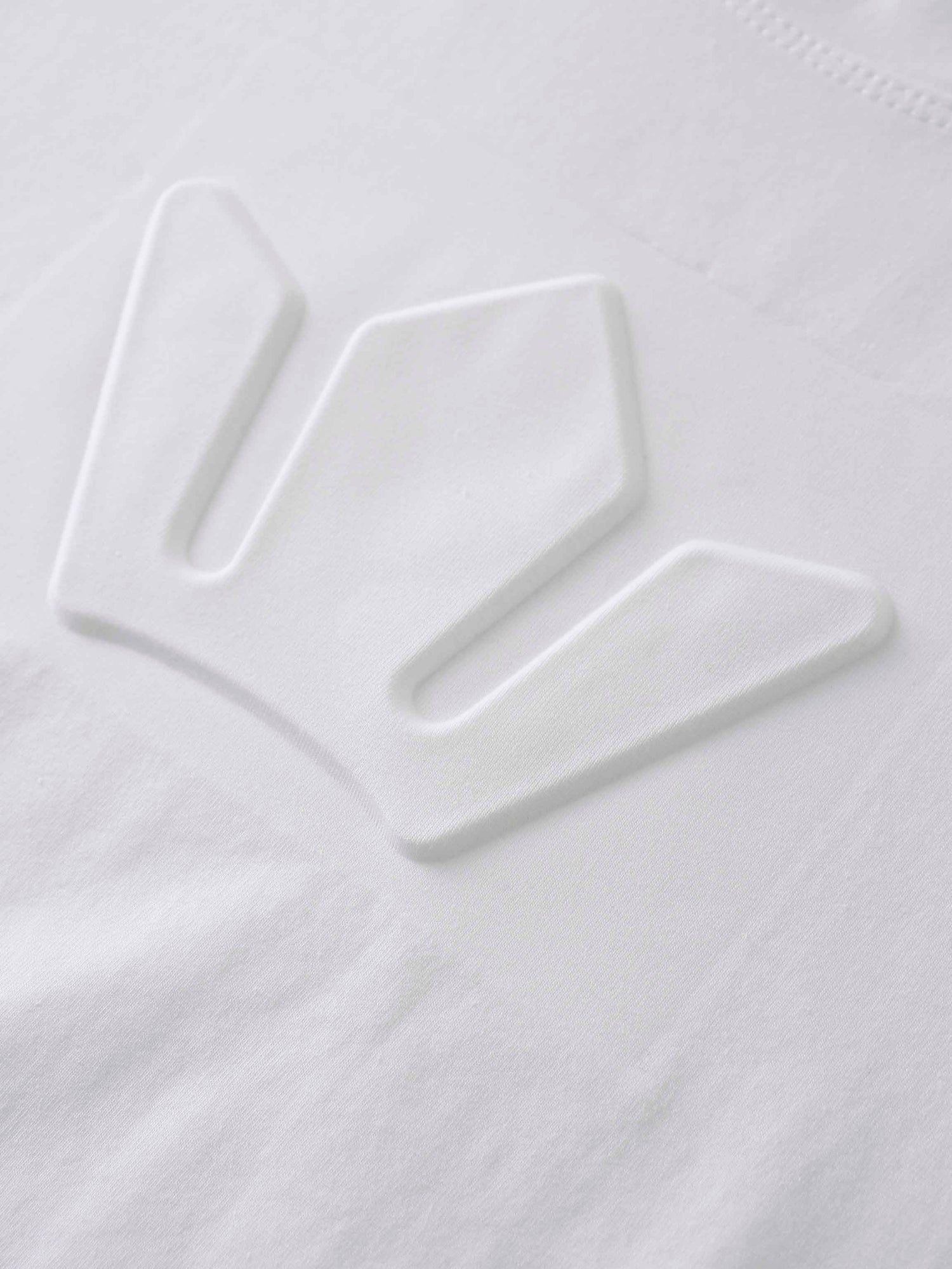 Crown Embossed T-Shirt-White