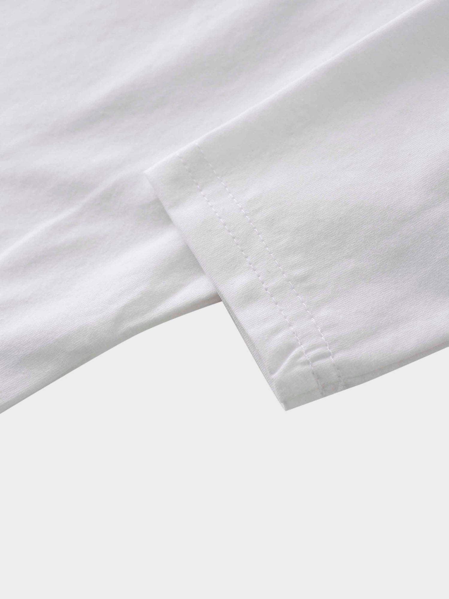 Crown Embossed T-Shirt-White