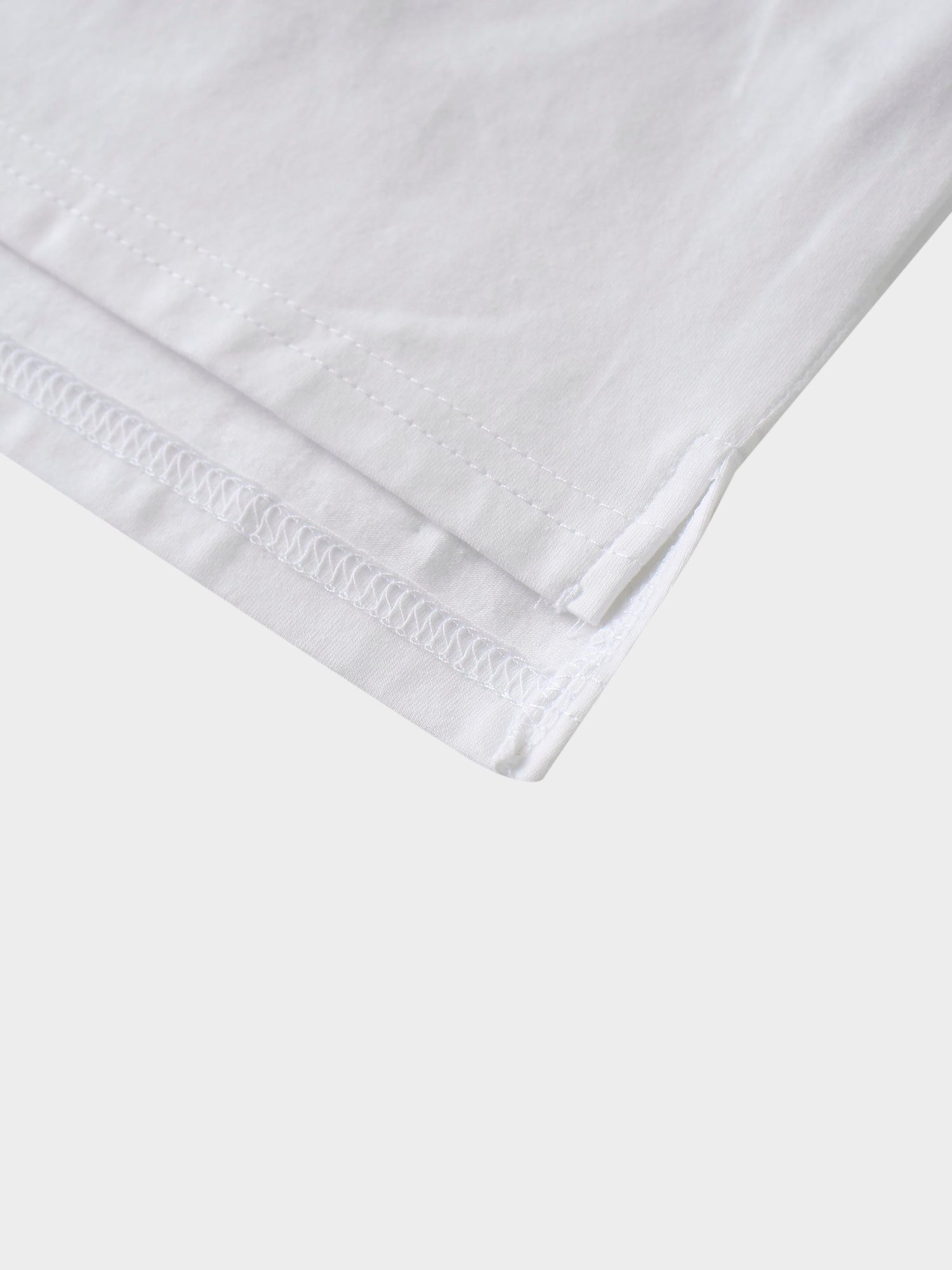 Crown Embossed T-Shirt-White