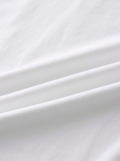 Crown Embossed T-Shirt-White