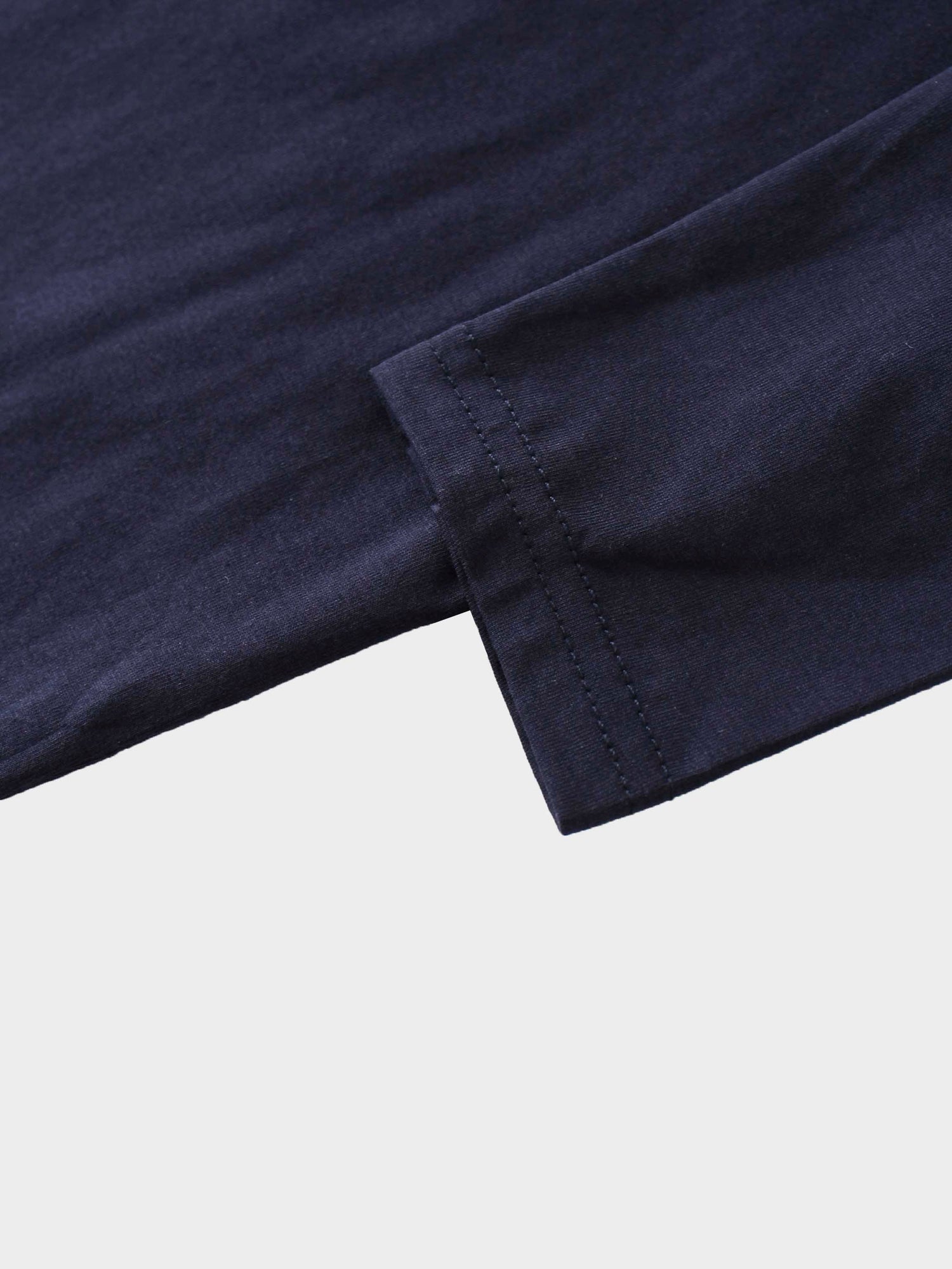 Crown Embossed T-Shirt-Navy
