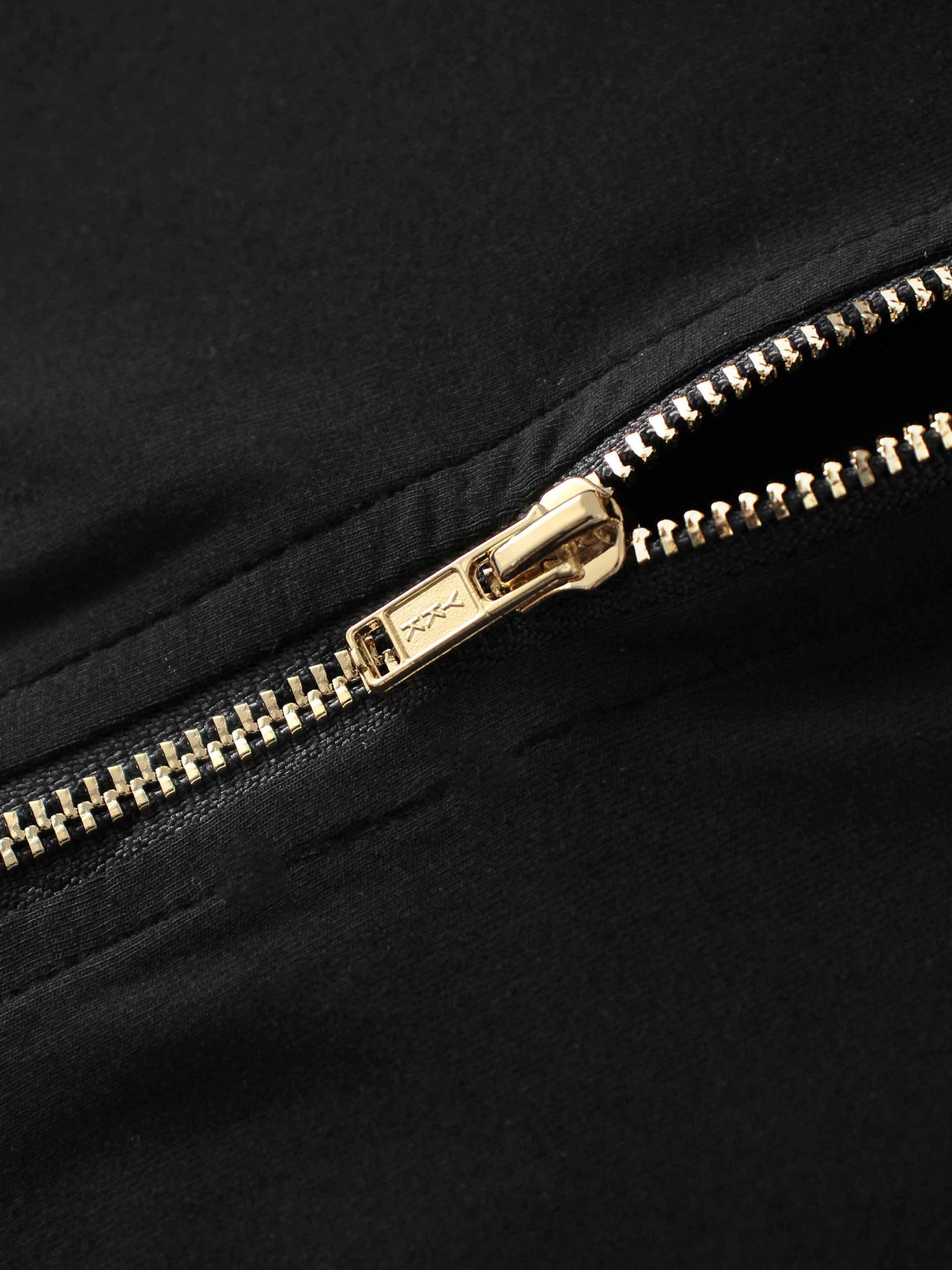 Modal Zip Up Bomber-Black