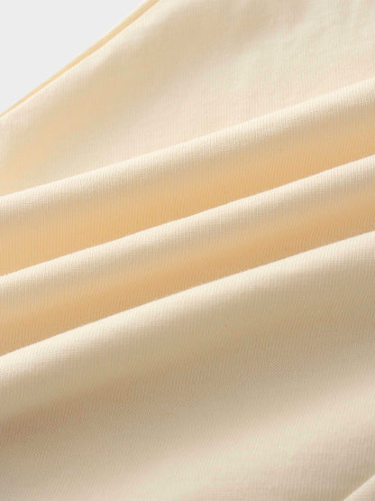 Tie Knot Tee-Cream