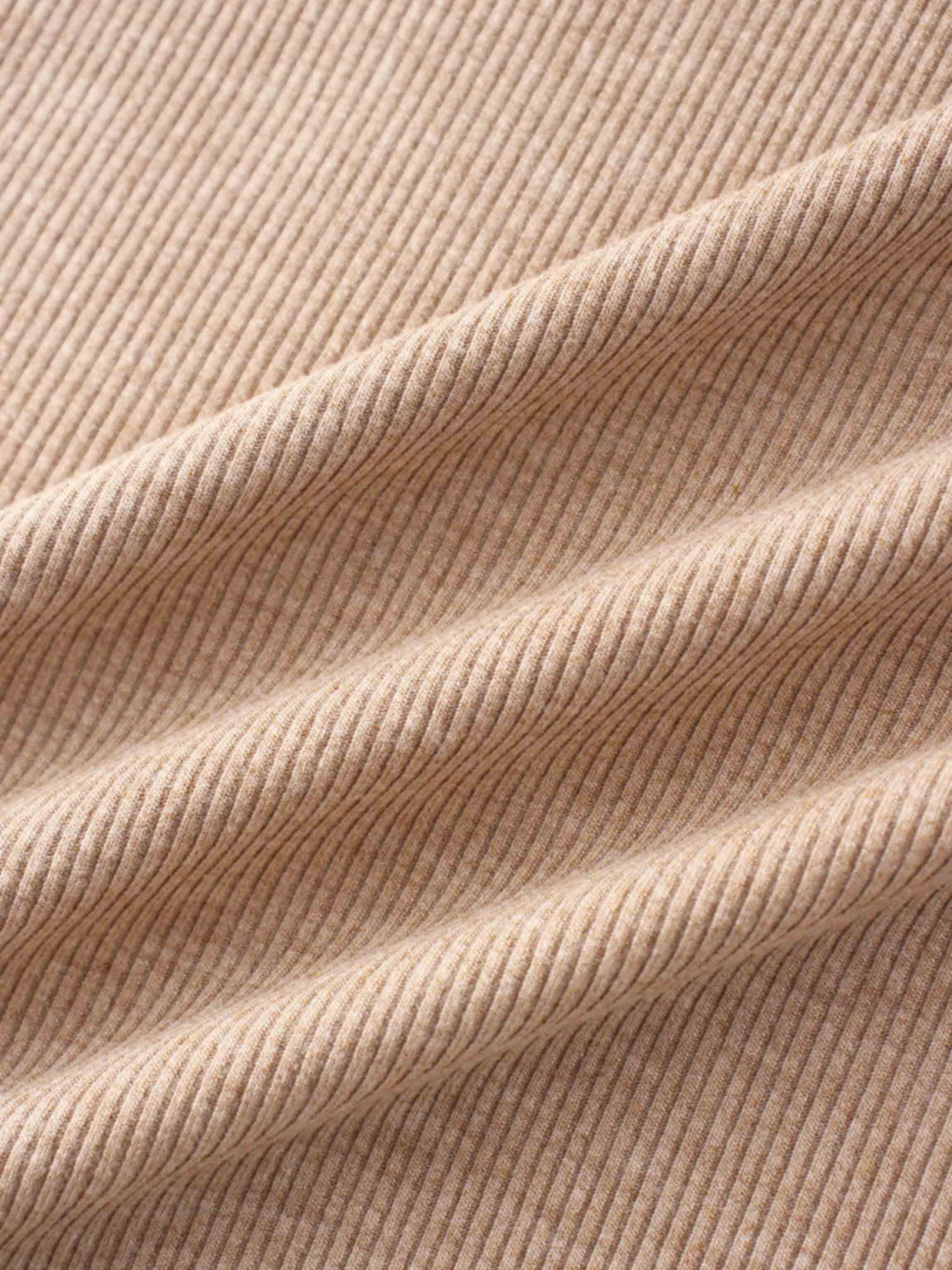 Ribbed Sleeveless Maxi Dress-Heathered Oatmeal