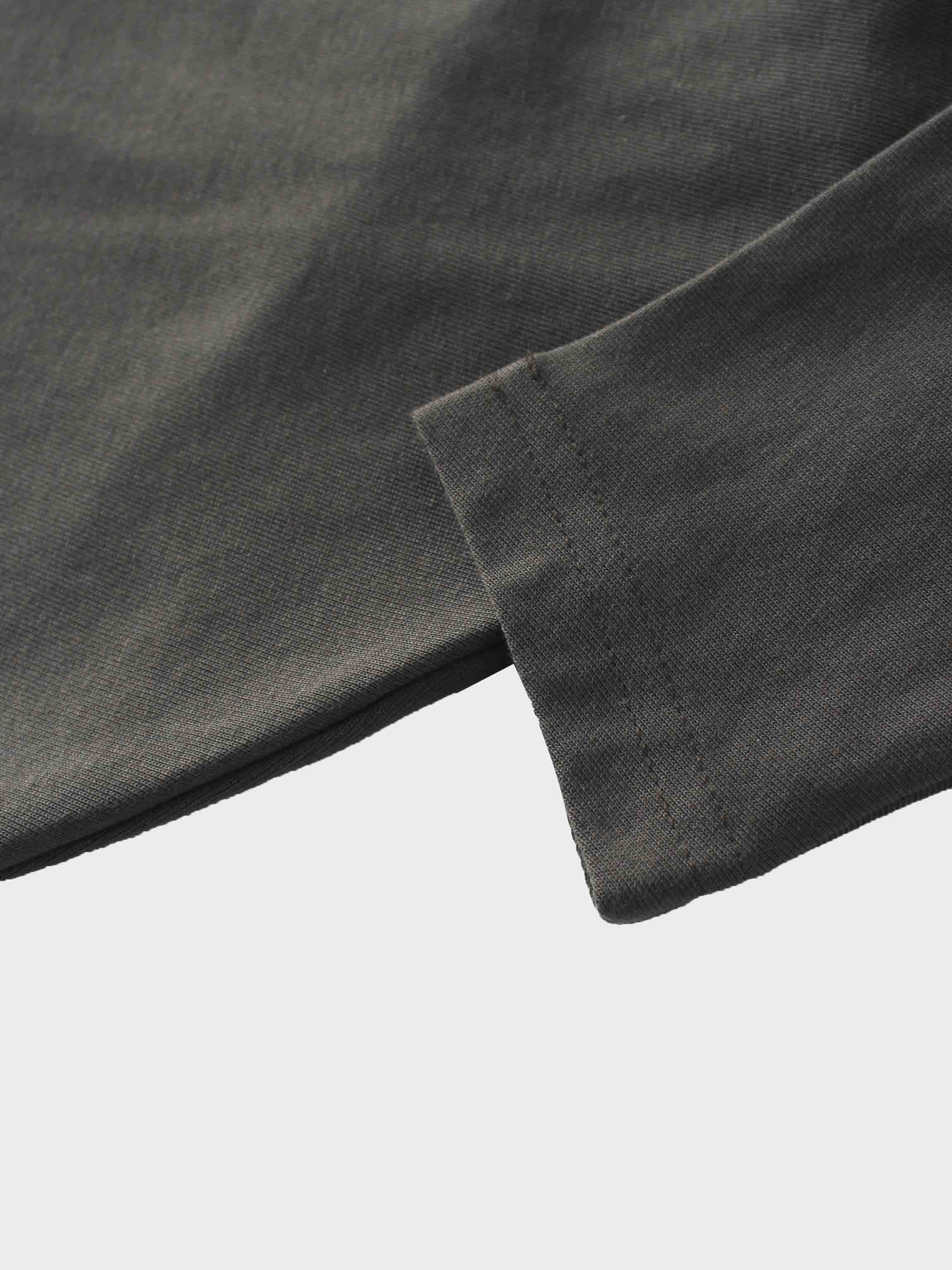 Tie Knot Tee-Dark Grey