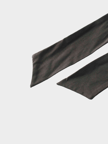 Tie Knot Tee-Dark Grey
